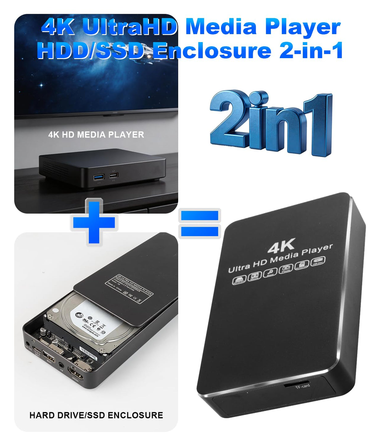ACEMAX 4K 60Hz Offline Media Player with 2 5 Inch SATA HDD - acemax Official Imagery - 5