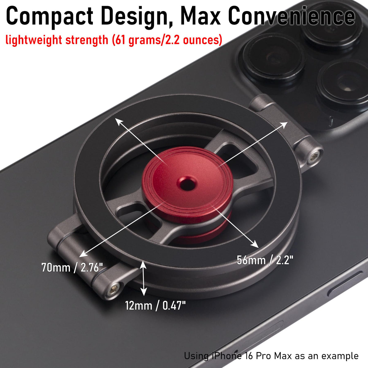 Magnetic Phone Stand Fidget Spinner Combo for MagSafe iPhone - SHINEWEE Official Imagery - 6