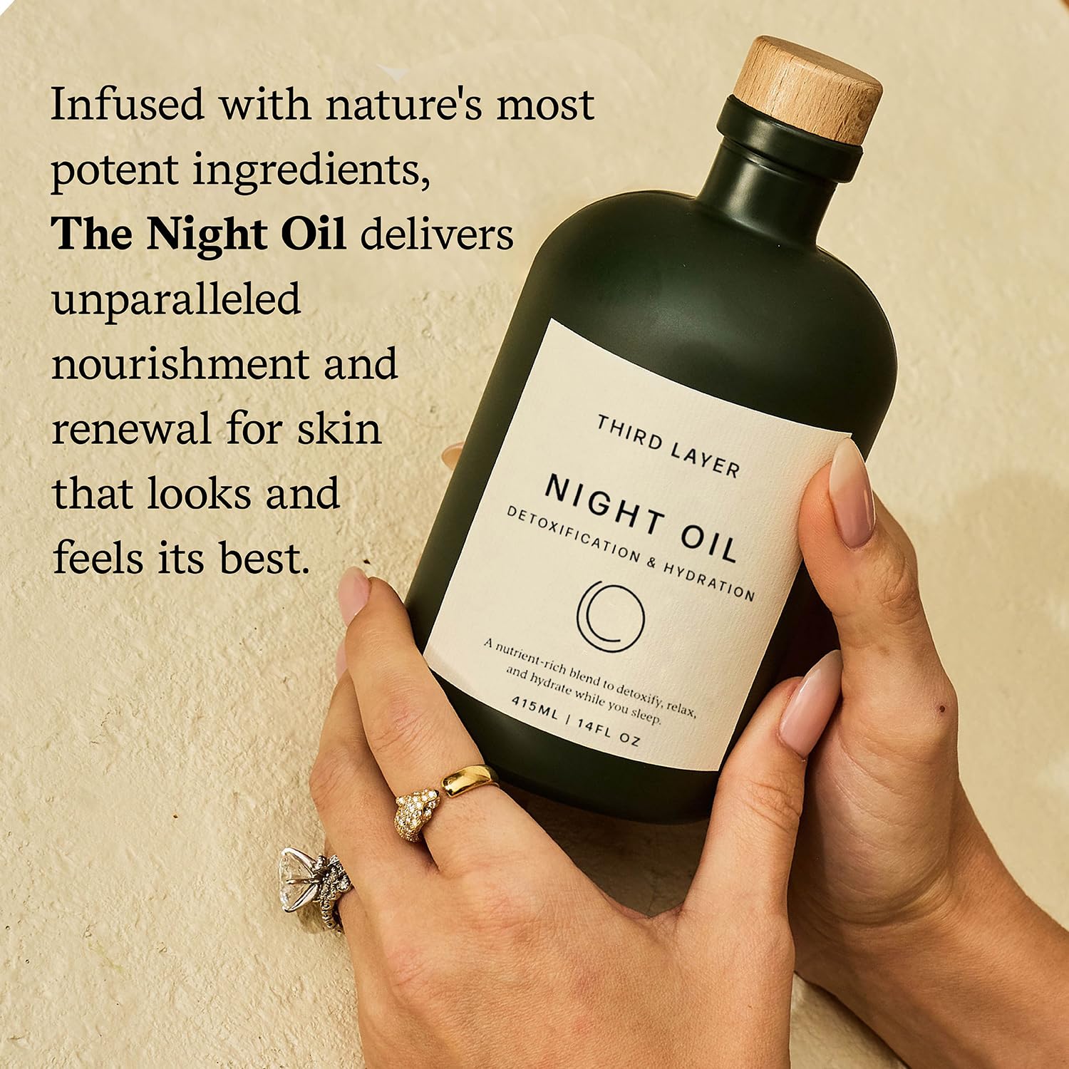 Third Layer Castor Oil Body Oil with Magnesium Hibiscus - Third Layer Official Imagery - 3