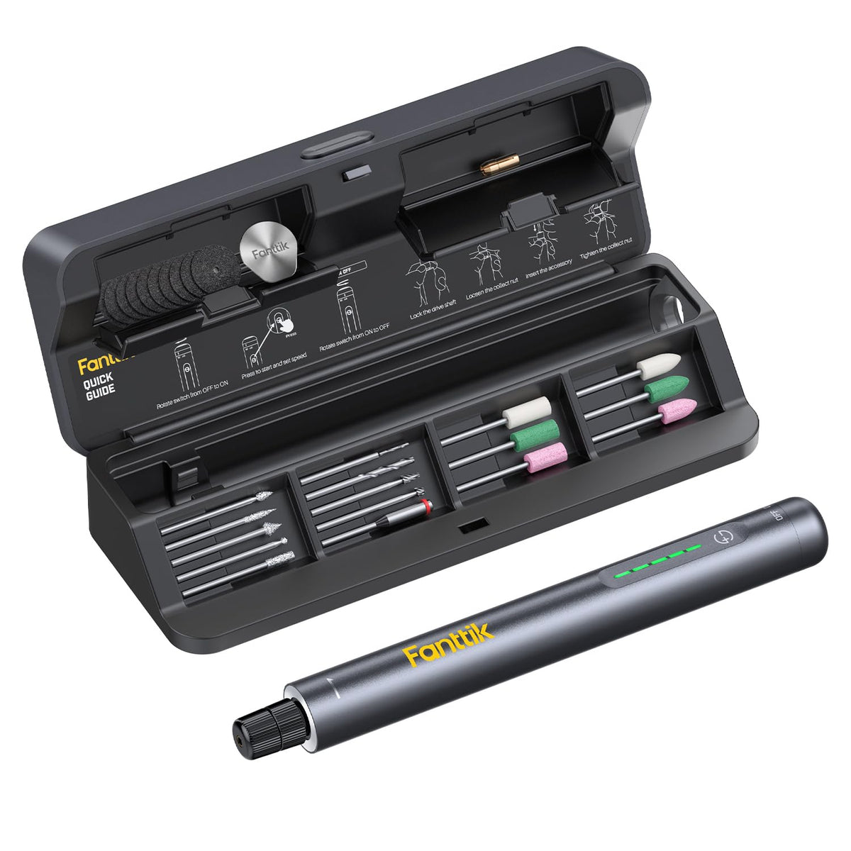 Fanttik F2 Master Kit Mini Cordless Rotary Tool Precision - Fanttik Official Imagery - 1