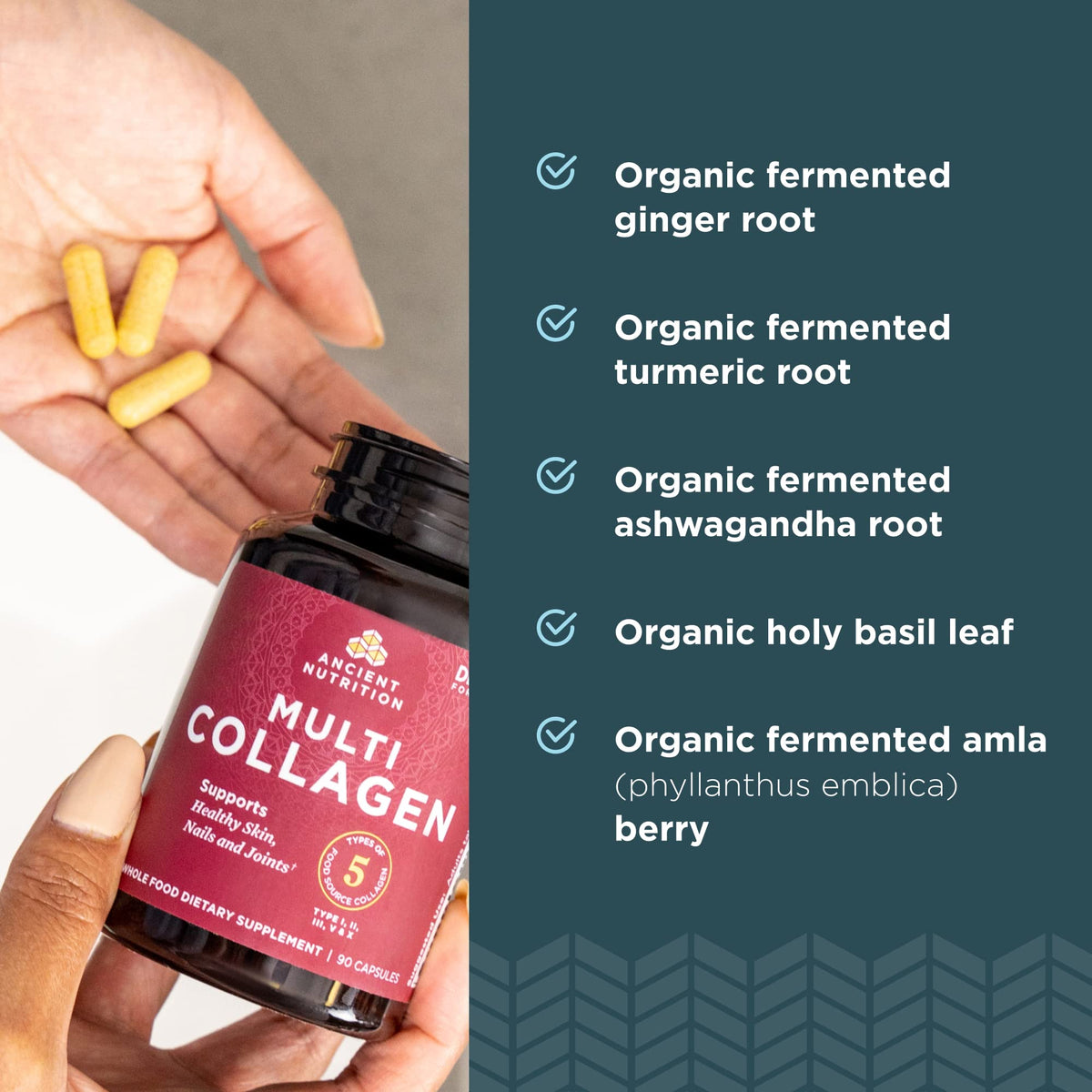 Ancient Nutrition Hydrolyzed Multi Collagen Peptides - Ancient Nutrition Official Imagery - 7