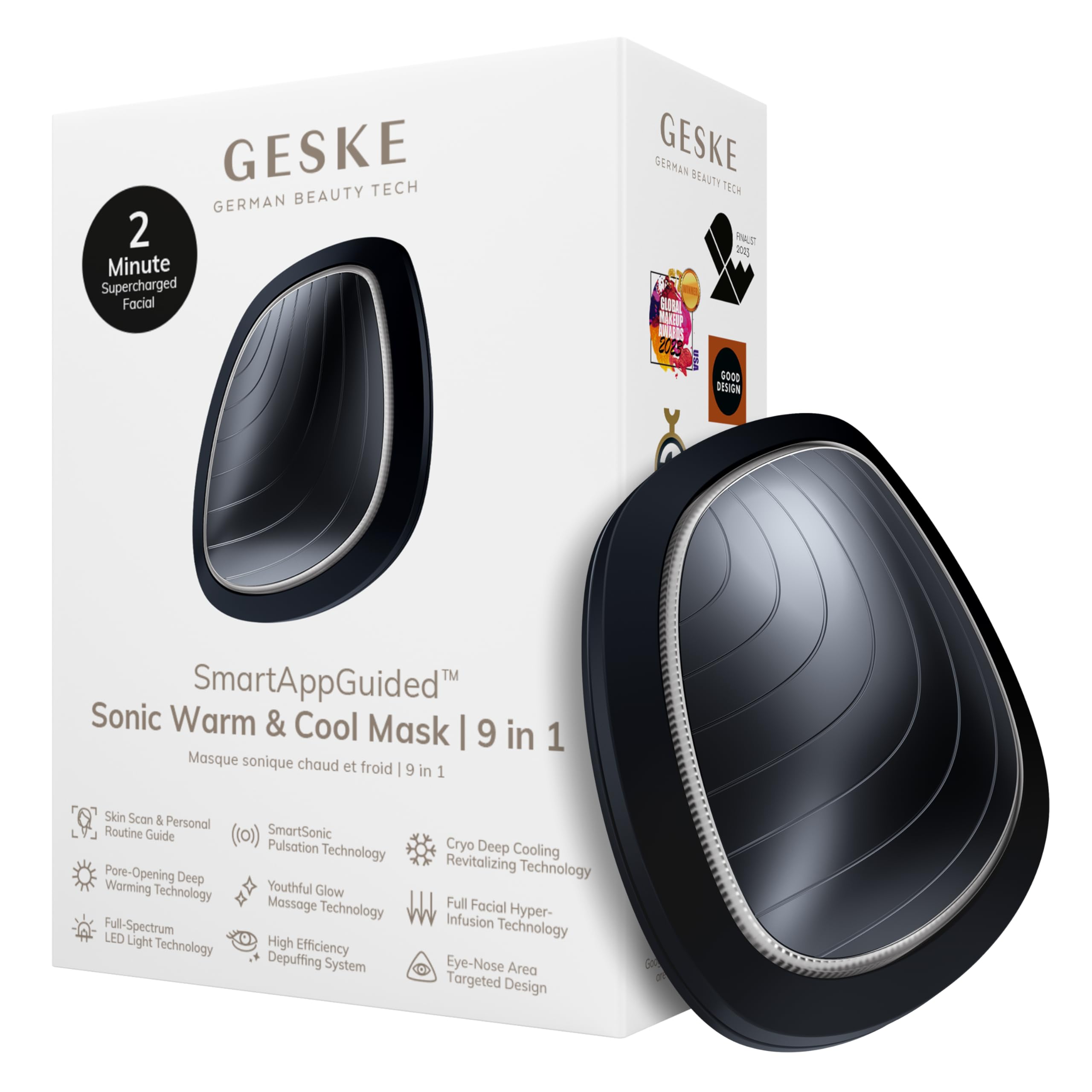 GESKE SmartAppGuided™ Sonic Warm &amp; Cool Mask - GESKE
