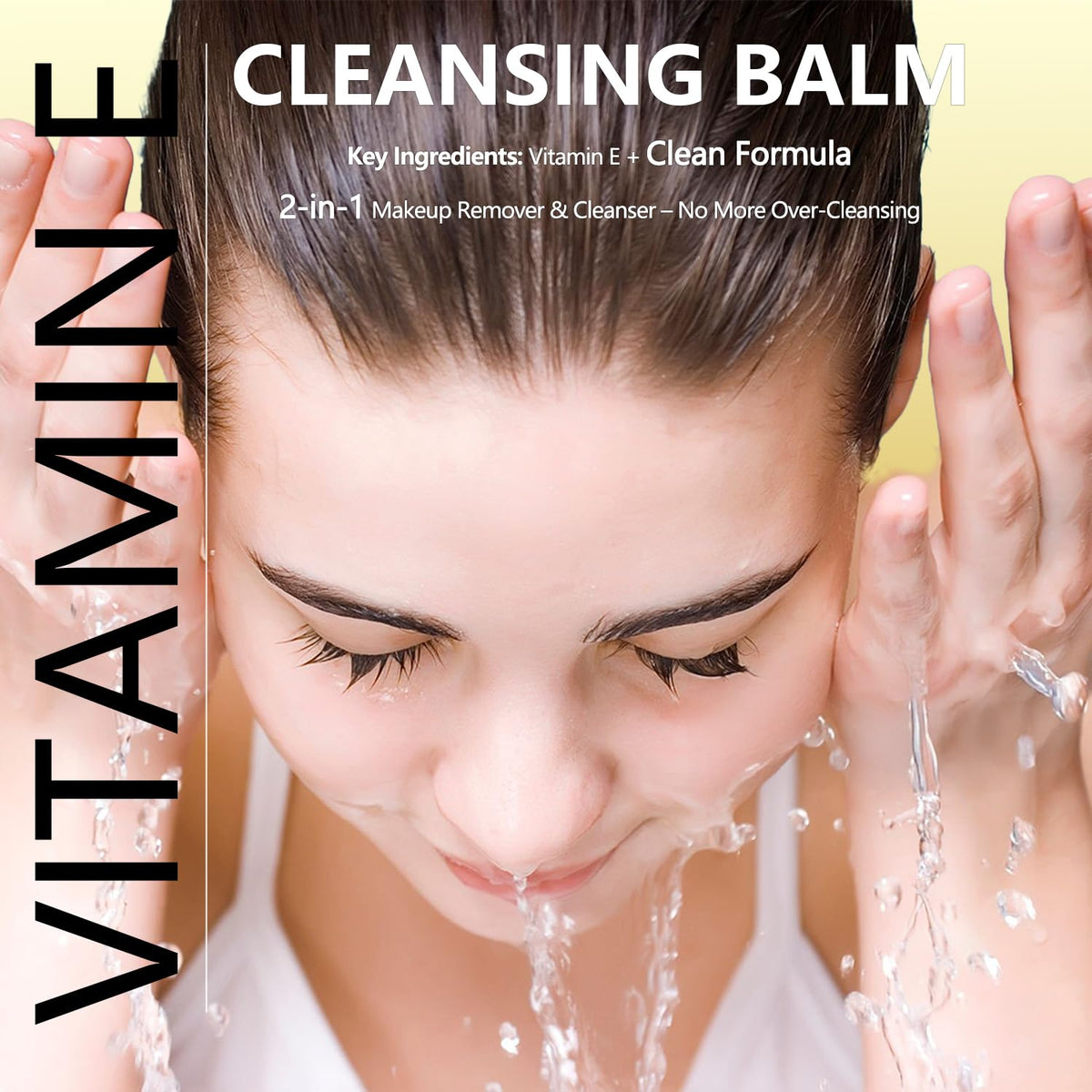 4 Pack Vitamin E Cleansing Balm Removes Waterproof Makeup - YOUFE Official Imagery - 6