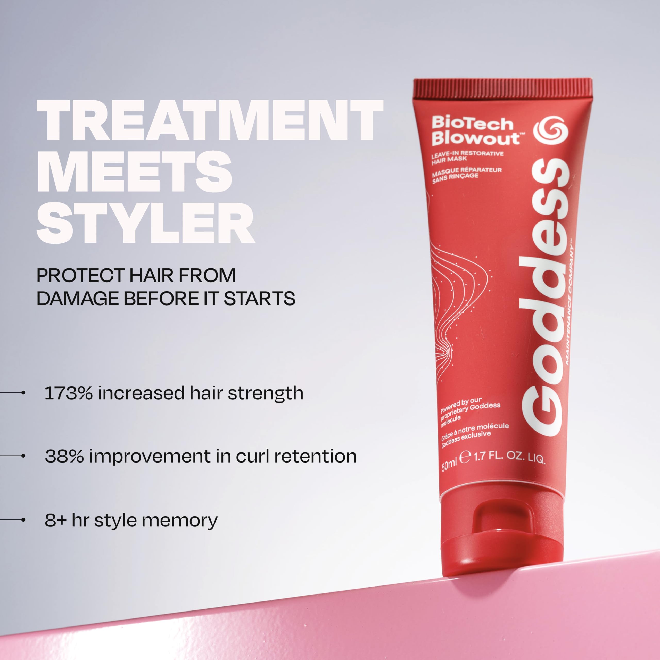 Goddess BioTech Blowout Leave In Restorative Hair Mask 1 7 - Premium Selection Official Imagery - 3