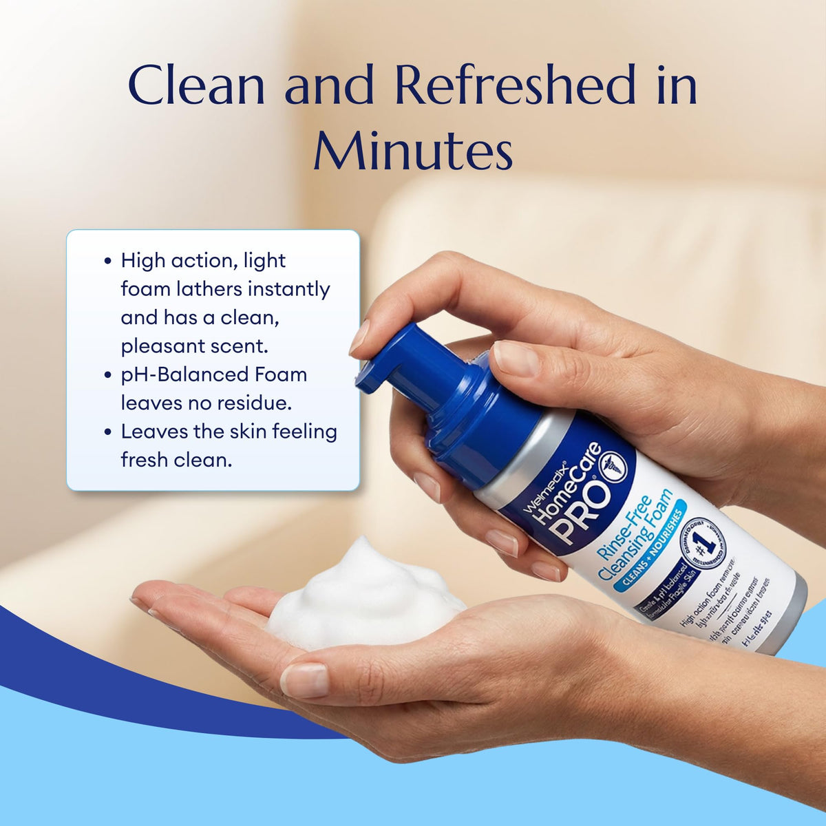 Welmedix No Rinse Cleansing Foam - Welmedix Official Imagery - 8