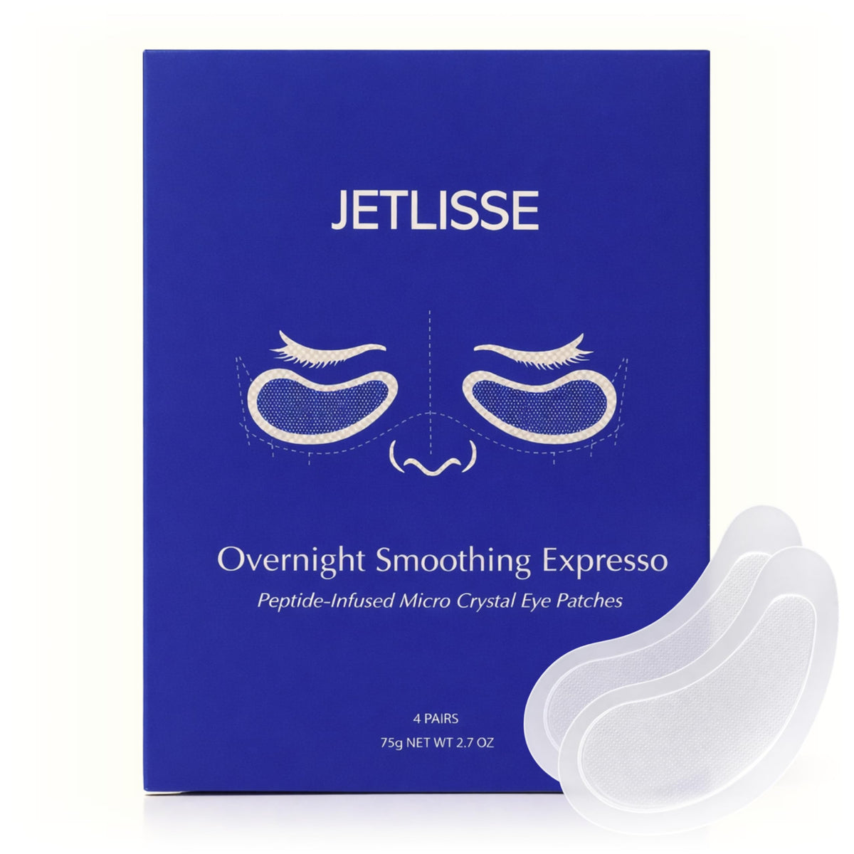 JETLISSE Peptide Dissolving Micro Crystal Eye Patches - JETLISSE Official Imagery - 2