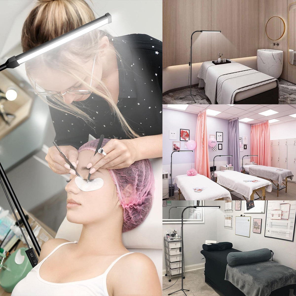 Led Floor Lamp for eyelash extensions Standing light Floor - EBEST Official Imagery - 7