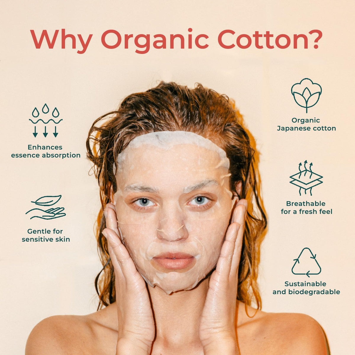 Organic Sheet Mask - INNA ORGANIC Official Imagery - 8