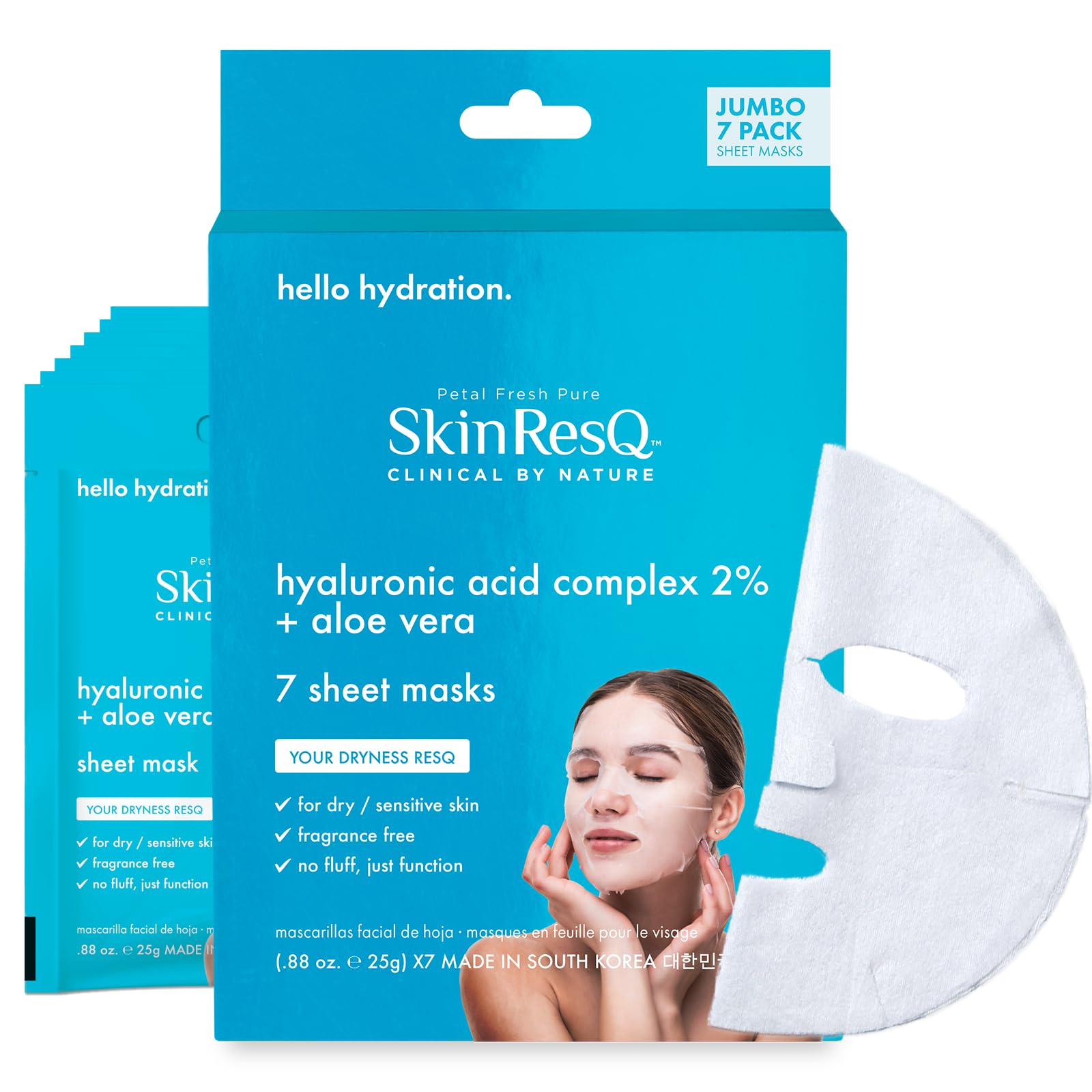 Petal Fresh Skin ResQ Age Rewind Sheet Mask with Collagen - Petal Fresh