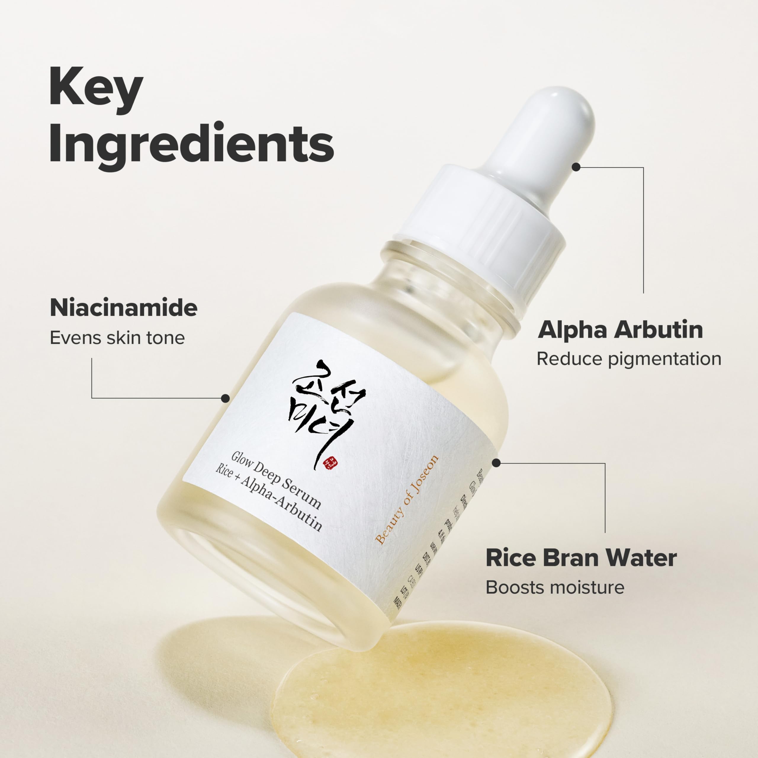 Beauty of Joseon Glow Deep Serum Rice Alpha-Arbutin Niacinamide - Beauty of Joseon