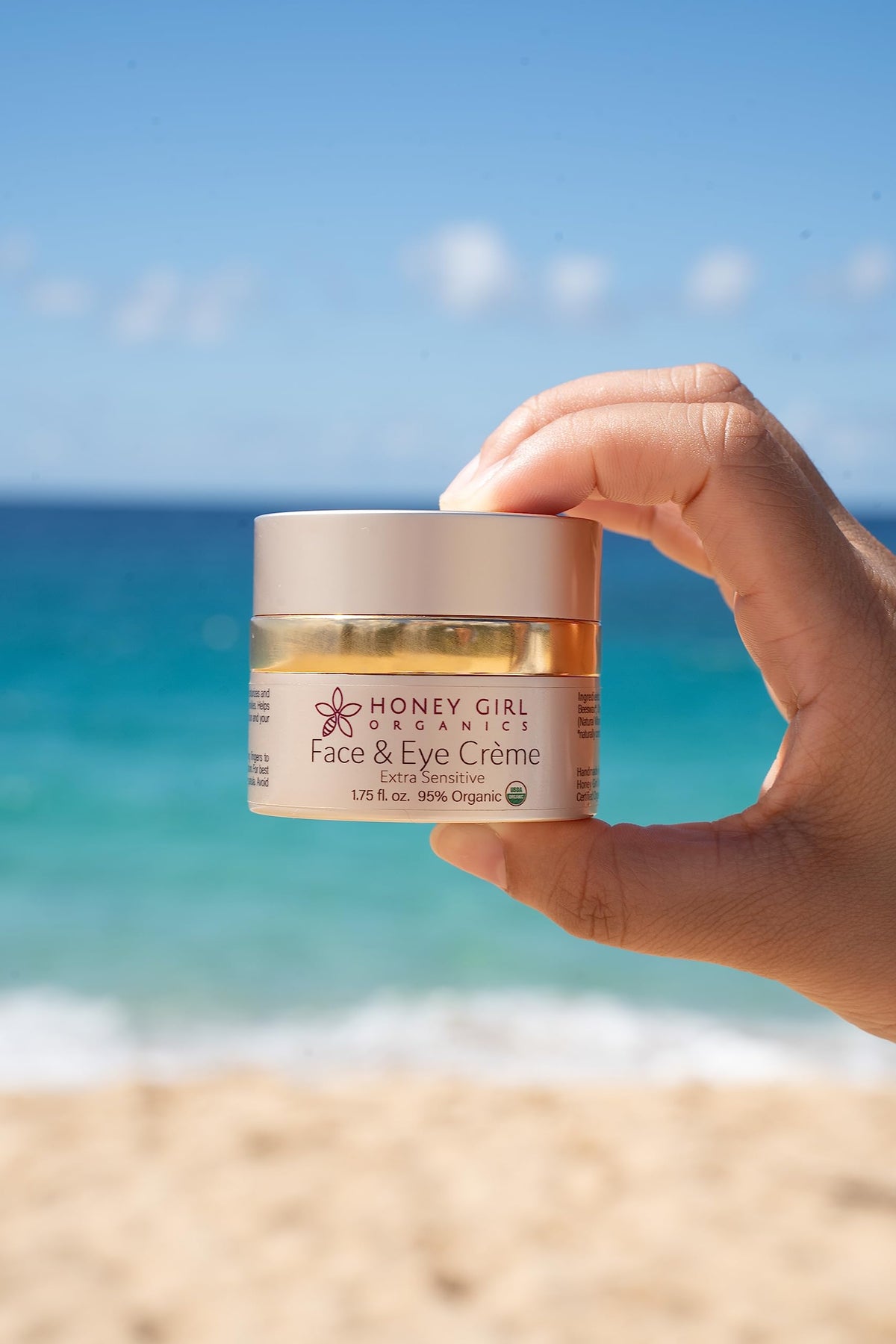 Honey Girl Organics Extra Sensitive Face and Eye Creme 1 75 - Honey Girl Organics Official Imagery - 5