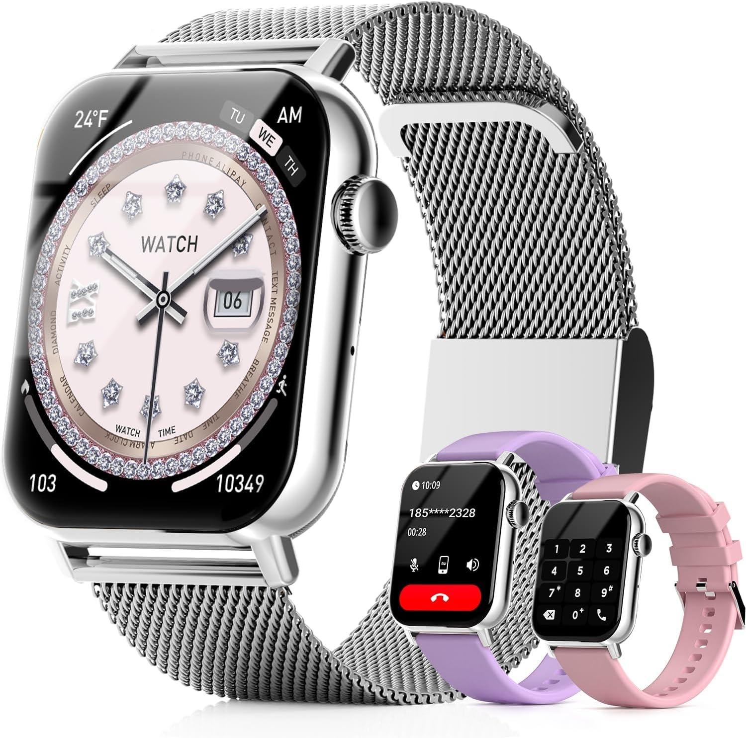 Trendia Smart Watches for Women - 1.83'' HD 2026 Fitness Tracker with - View 9