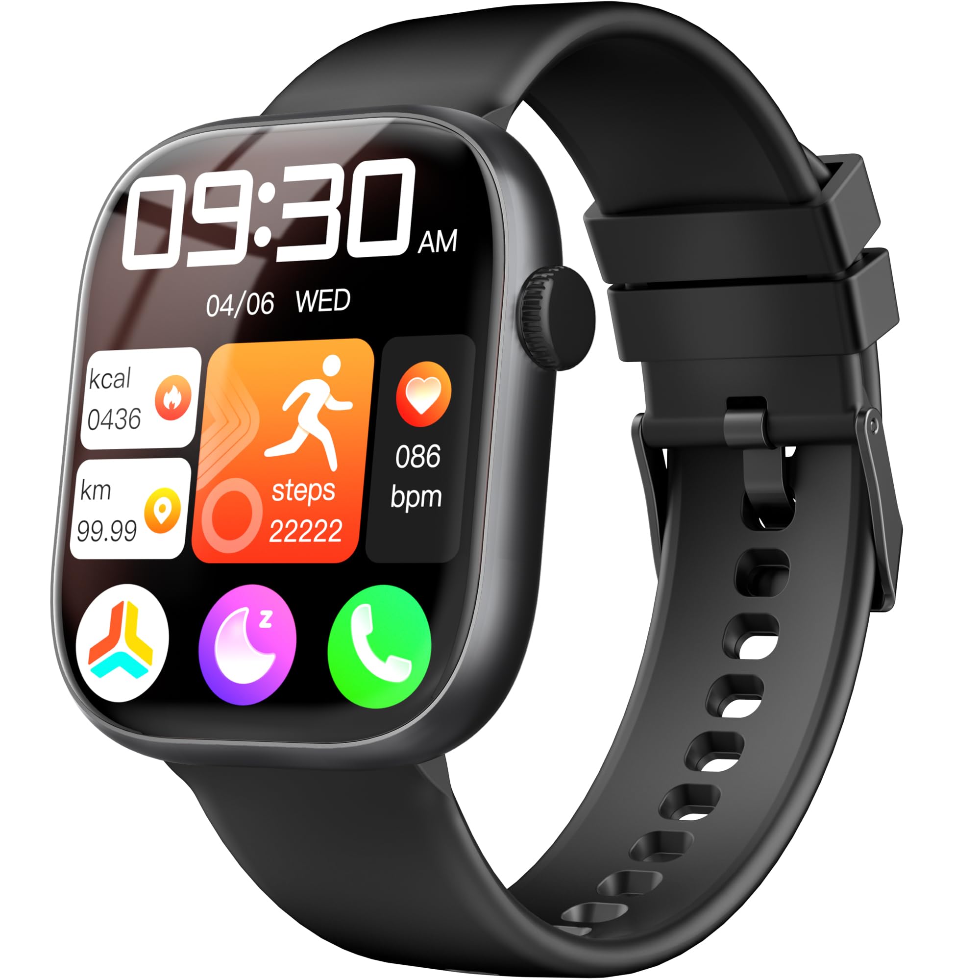 KIPTUMTEK Smart Watch for Women Men, Fitness and Sleep Trackers with 1 - View 1
