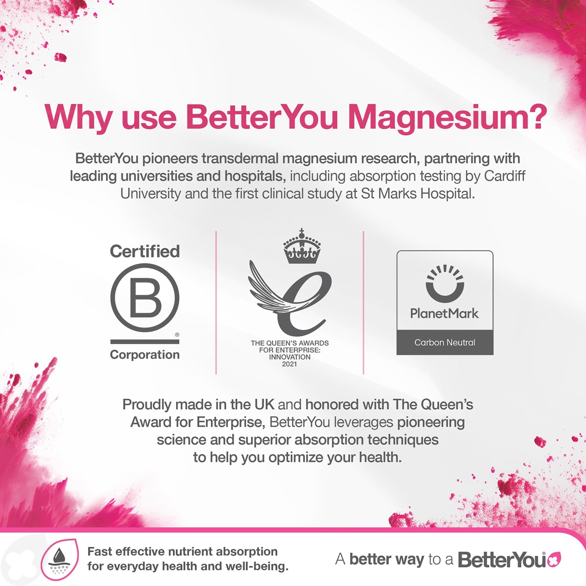 BetterYou Magnesium Sleep Body Lotion with lavender and chamomile, relaxing magnesium body cream for sore muscle relief.