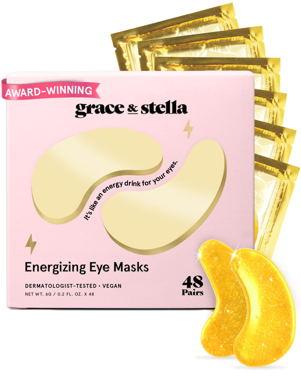 grace stella Award Winning Under Eye Mask - grace & stella Official Imagery - 1
