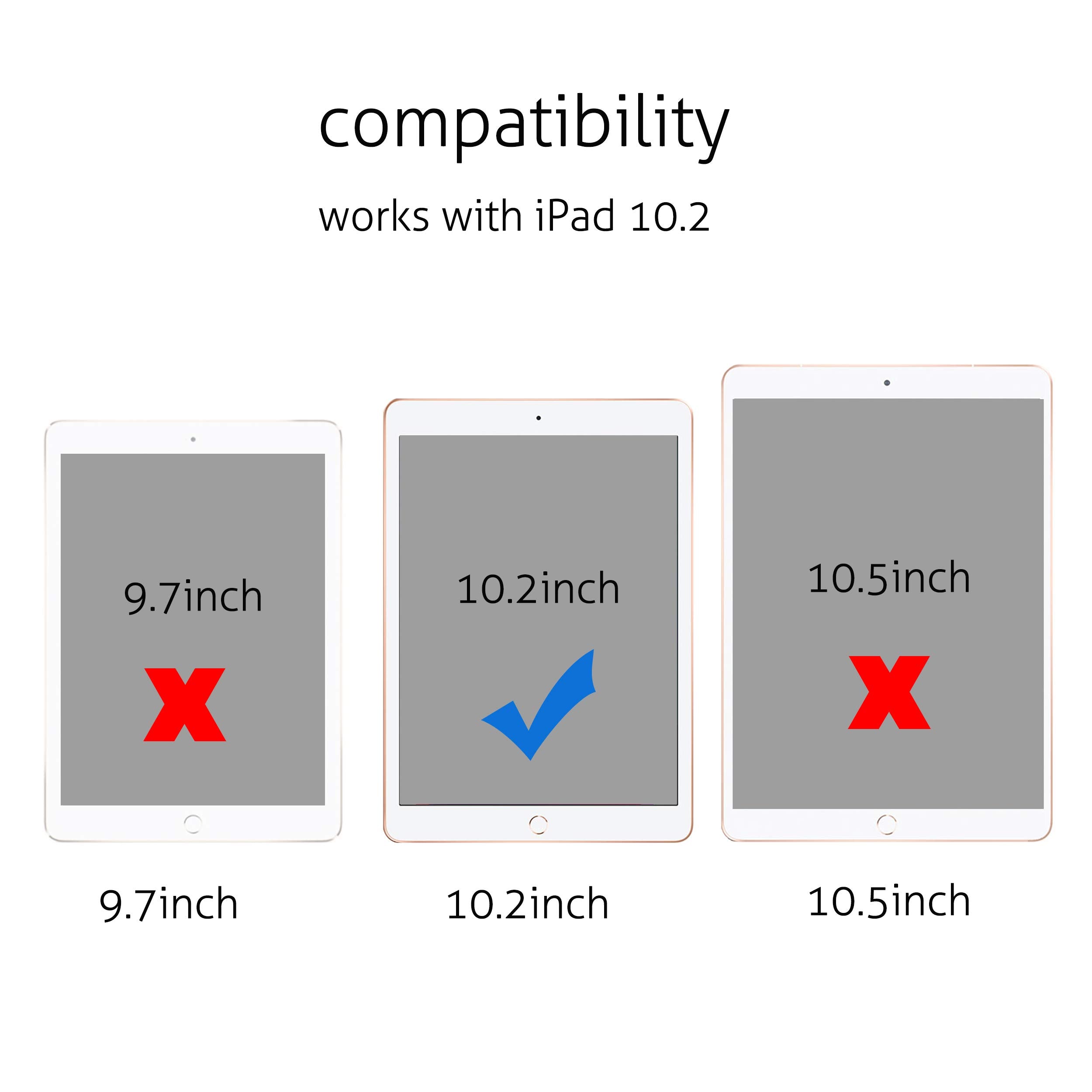 Ailun 2-Pack iPad 10.2" Screen Protector (9th/8th/7th Gen)
