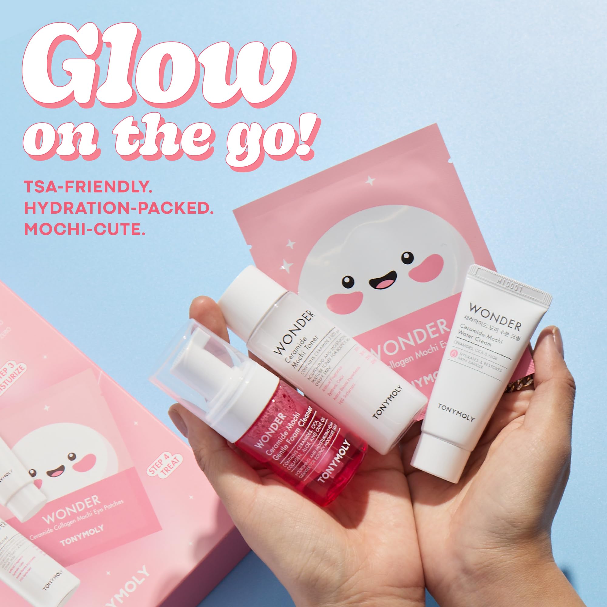 TONYMOLY Wonder Ceramide Mochi Essentials Set - TONYMOLY