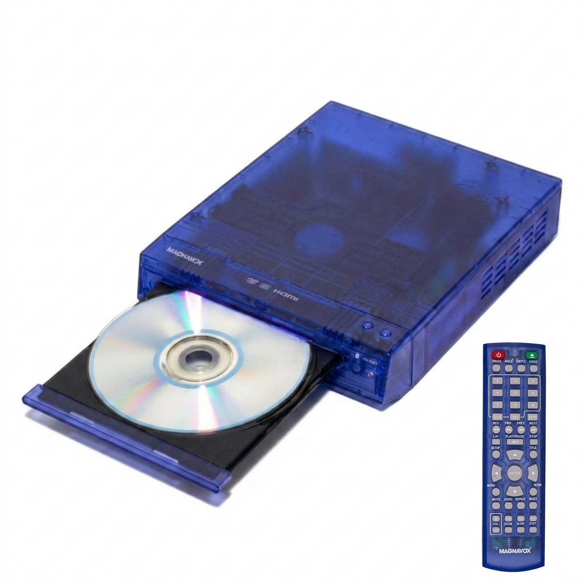 Magnavox Translucent DVD Player with HDMI Cable Included - Magnavox Official Imagery - 1