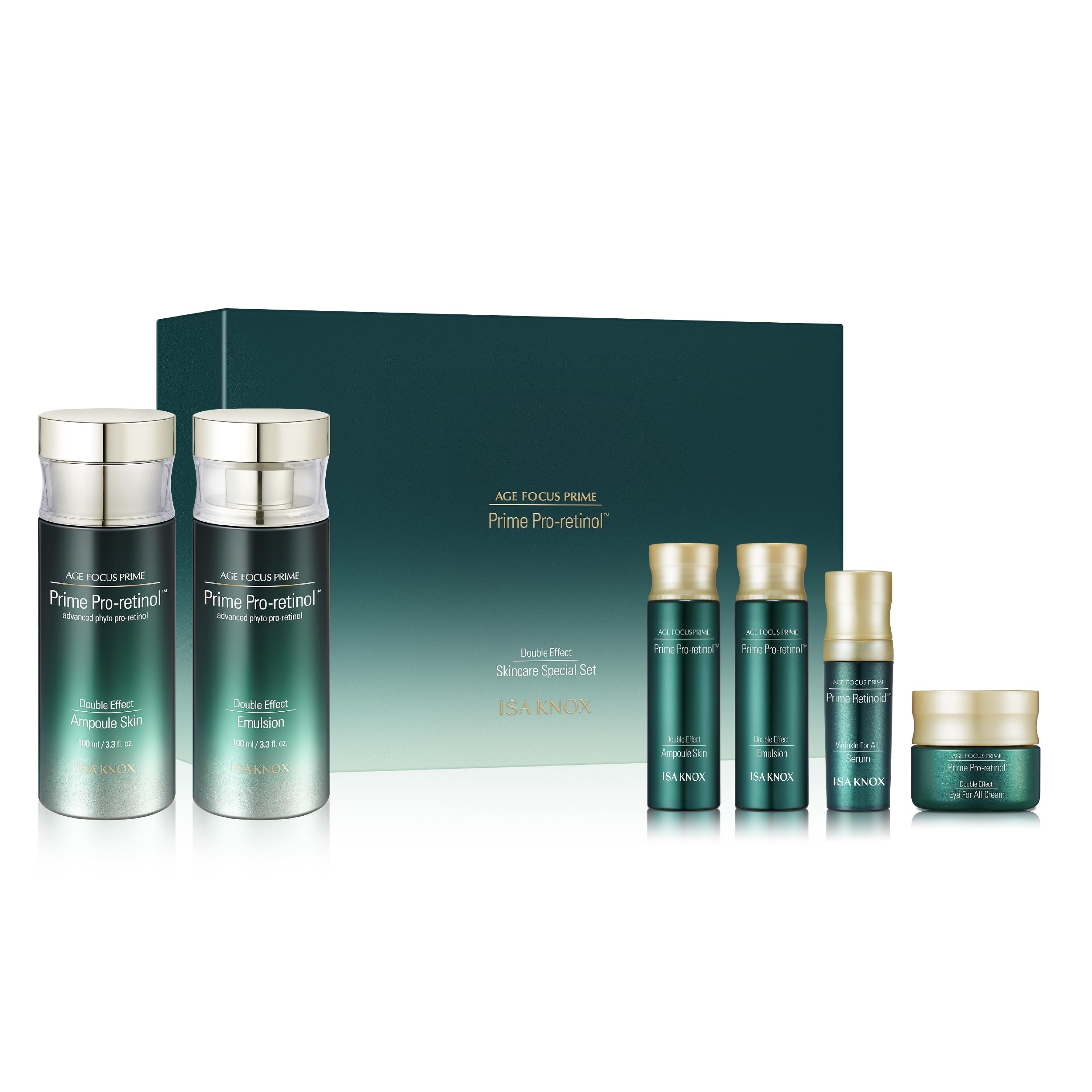 ISA KNOX Age Focus Prime Double Effect Skincare Special Set (8.5 - Isa Knox