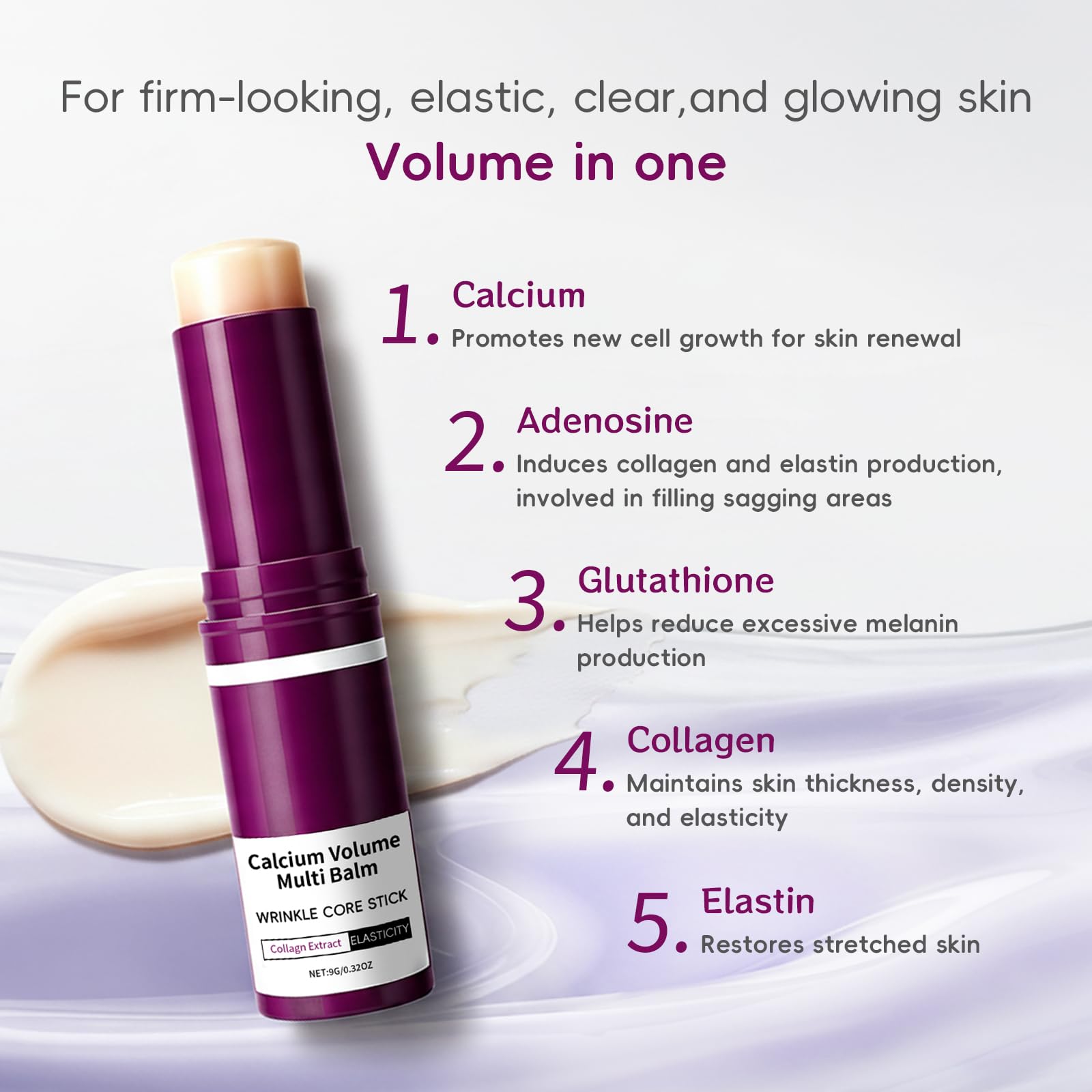 Hypoaled Cementerre Calcium Multi Balm Stick, Korean Calcium Volume Multi Balm, - Hypoaled Official Product View 5