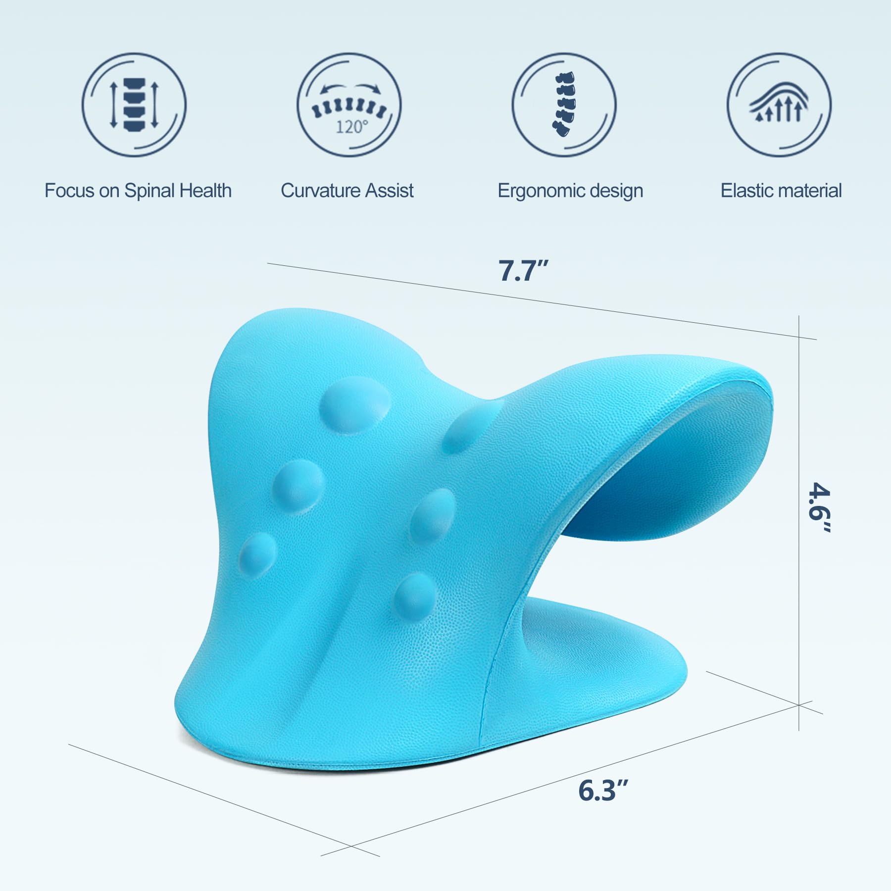 ComfortLife Neck Stretcher for Pain Relief, Neck and Shoulder Relaxer - View 5