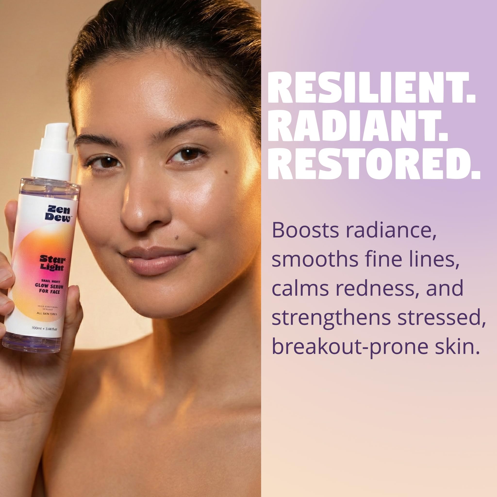 Clinically Advanced Korean Snail Mucin Serum - Zen Dew