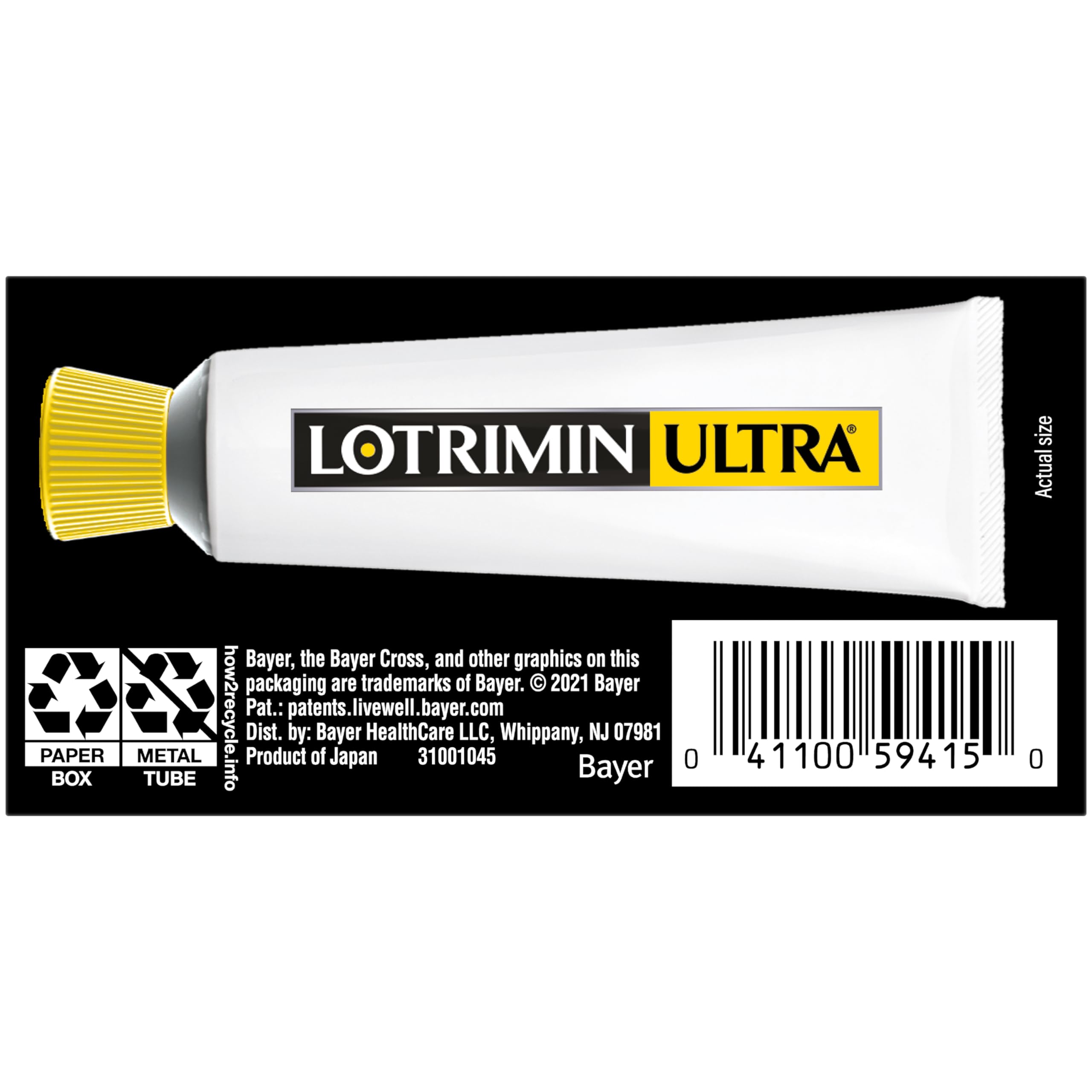 Lotrimin Ultra Jock Itch Antifungal Cream 0.42 oz