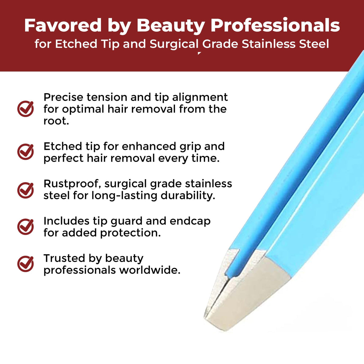 Venus by Regine Slant Tweezers Blue - Regine Switzerland Official Imagery - 4