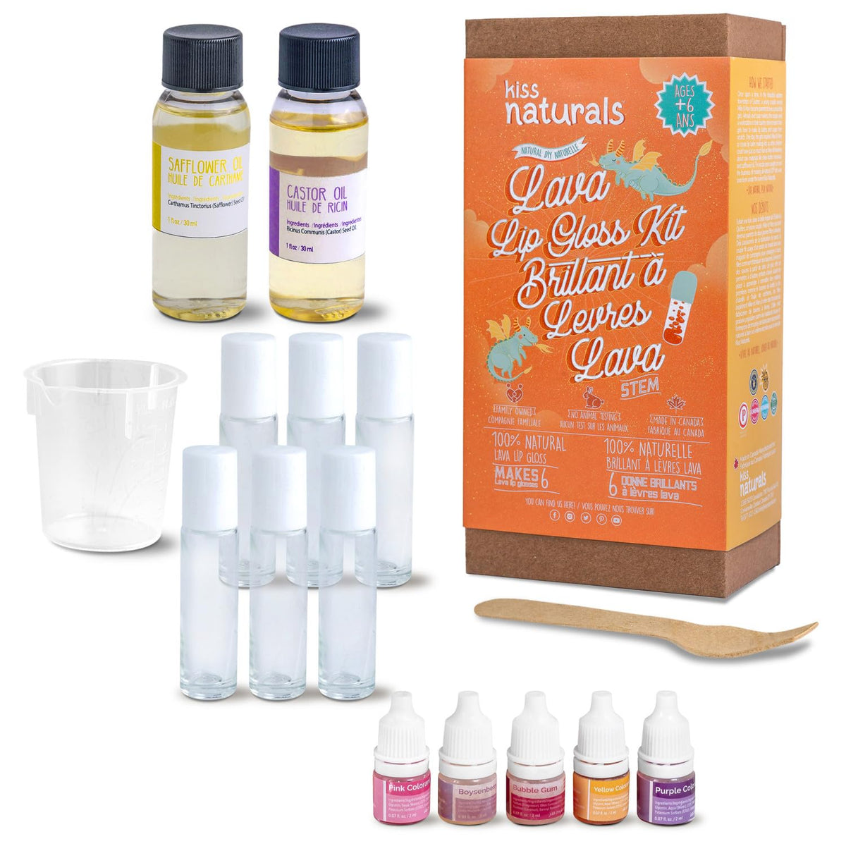 Lava Lip Gloss Kit - Kiss Naturals Official Imagery - 4