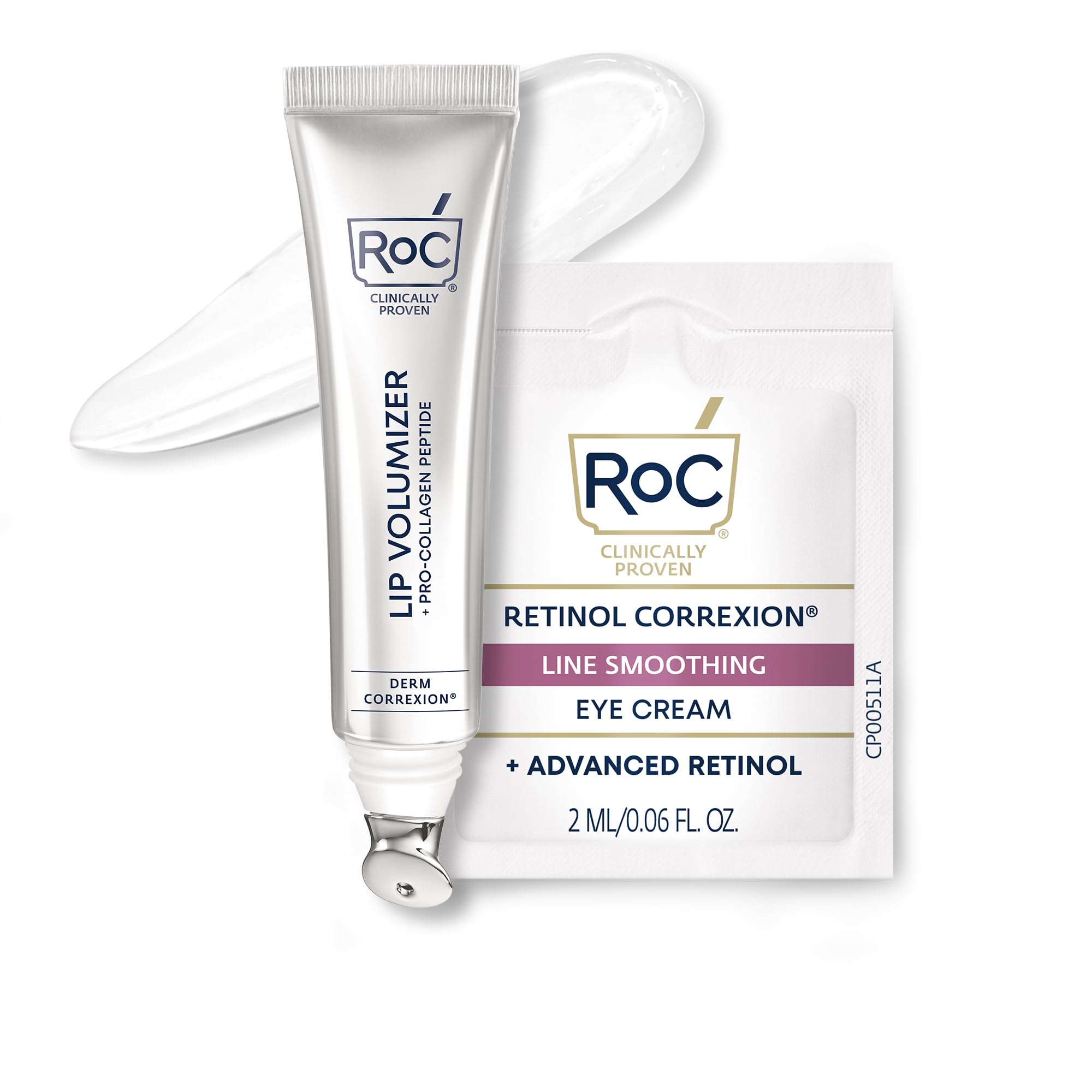 RoC Derm Correxion Lip Volumizer, Hyaluronic Acid Lip Plumper - Product Imagery