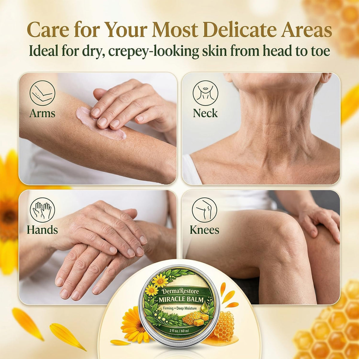 Minnah Derma Restore Balm for Crepey Skin Dermarestore Balm - Minnah Official Imagery - 8