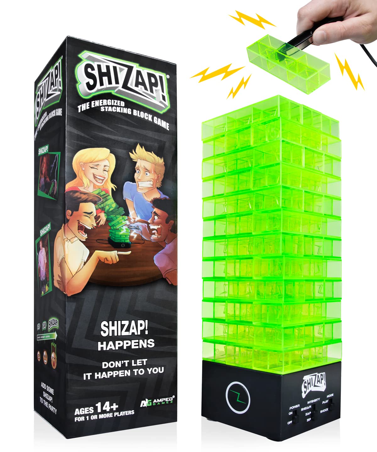Amped Gamez PhraZor Taze - Electric Shock Word Guessing Party Gam by Amped Gamez - Angle View 7