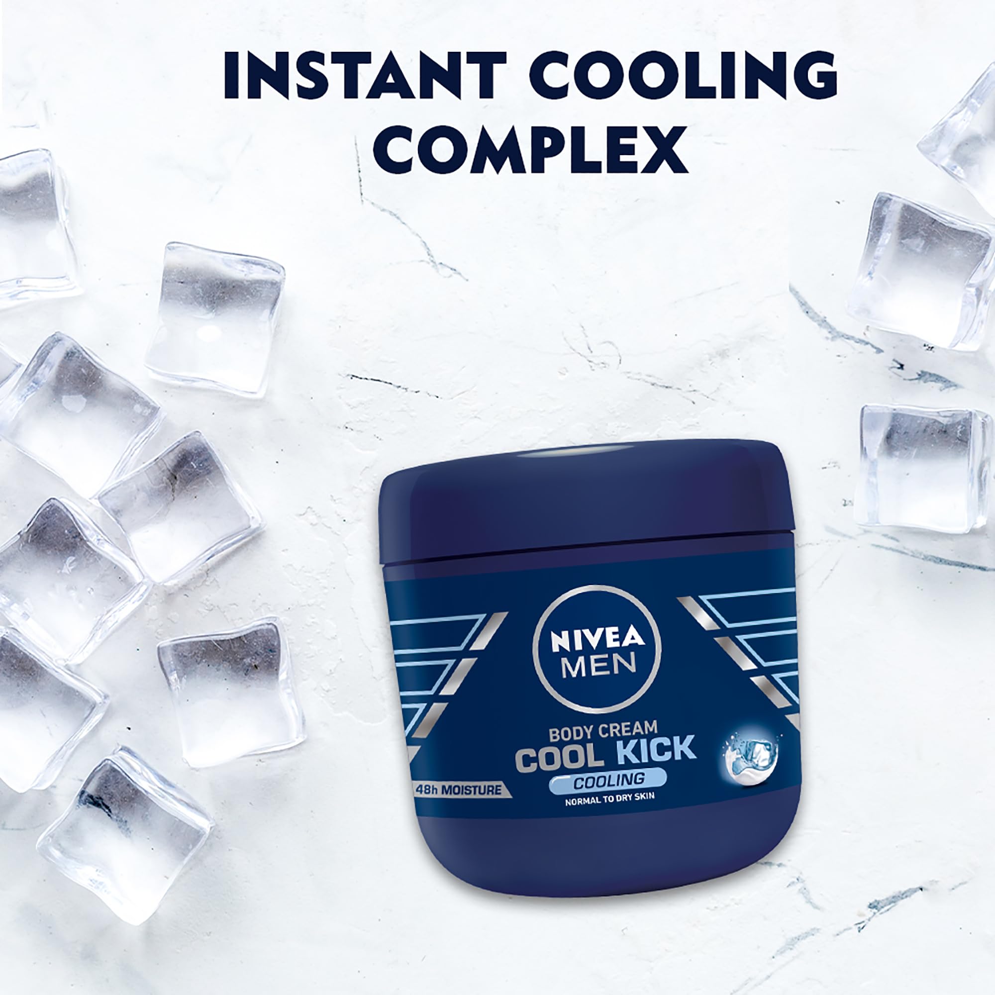 Nivea Men Cool Kick Body Cream - 13.5 Fl Oz / 400 mL - NIVEA Official Product View 5