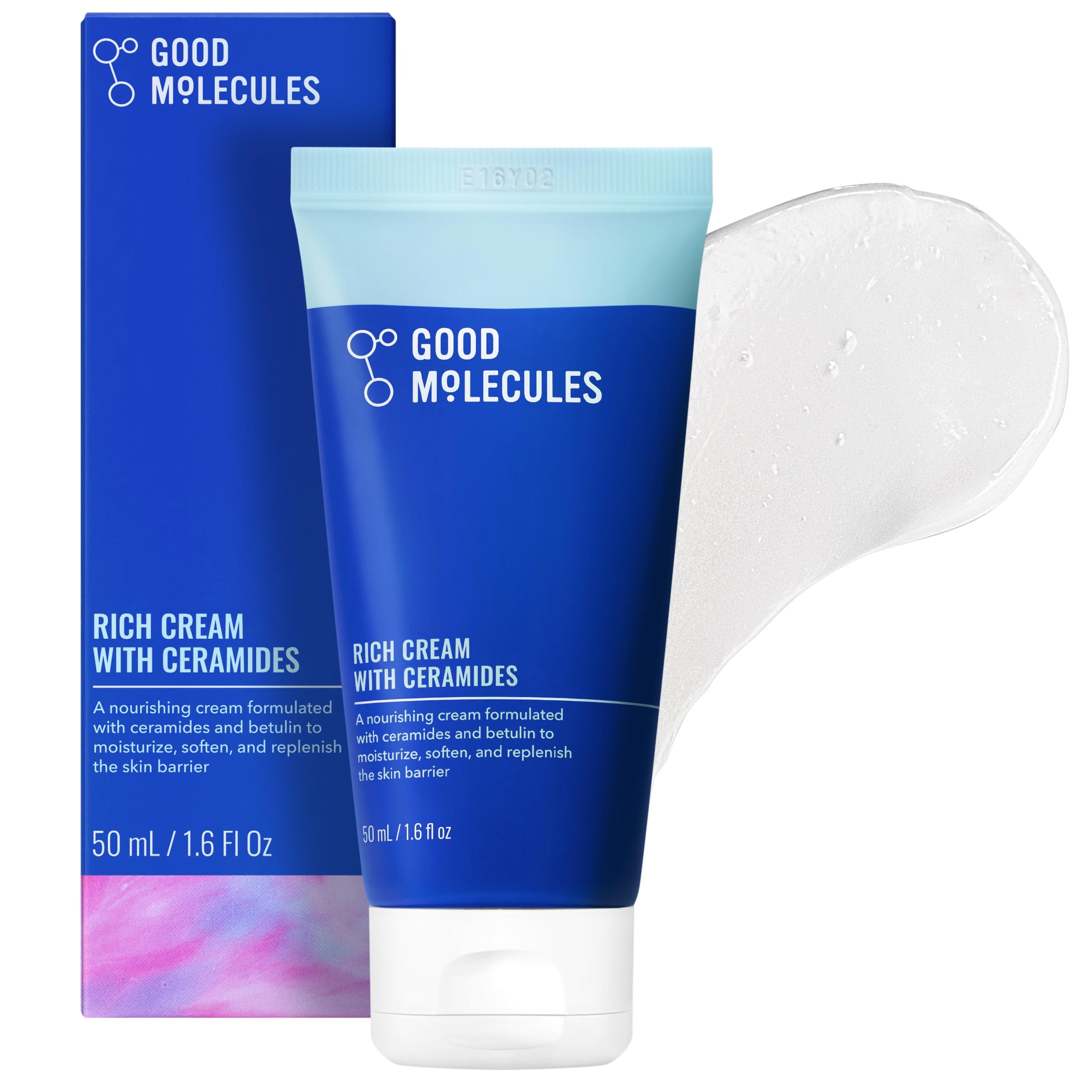 Good Molecules Rich Cream with Ceramides, Face Moisturizer for Dry Skin - Good Molecules Official Product View 2