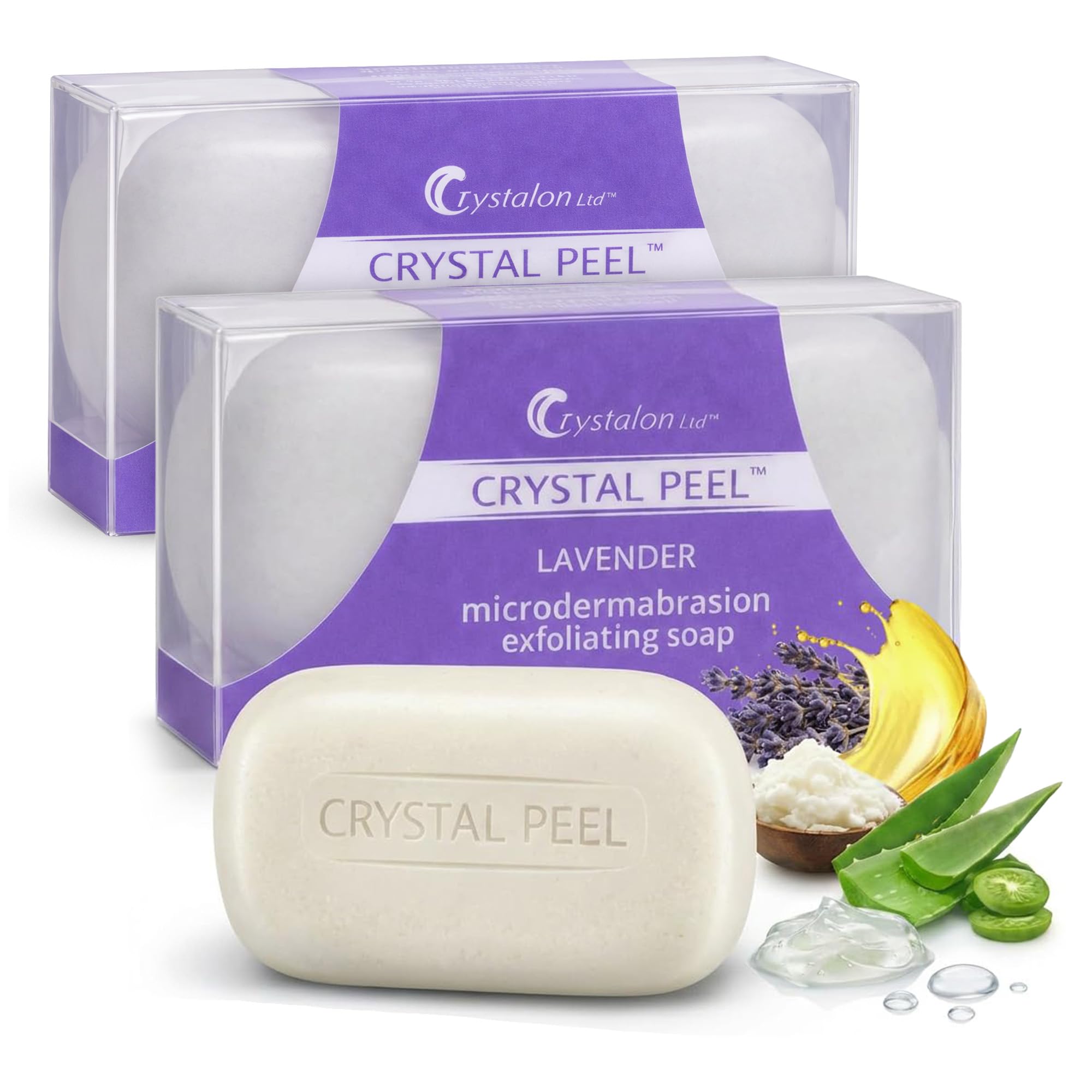 Crystalon Crystal Peel Exfoliating Bar Soap , Crystal Peel Luxury - Crystalon Crystal Peel Official Product View 10