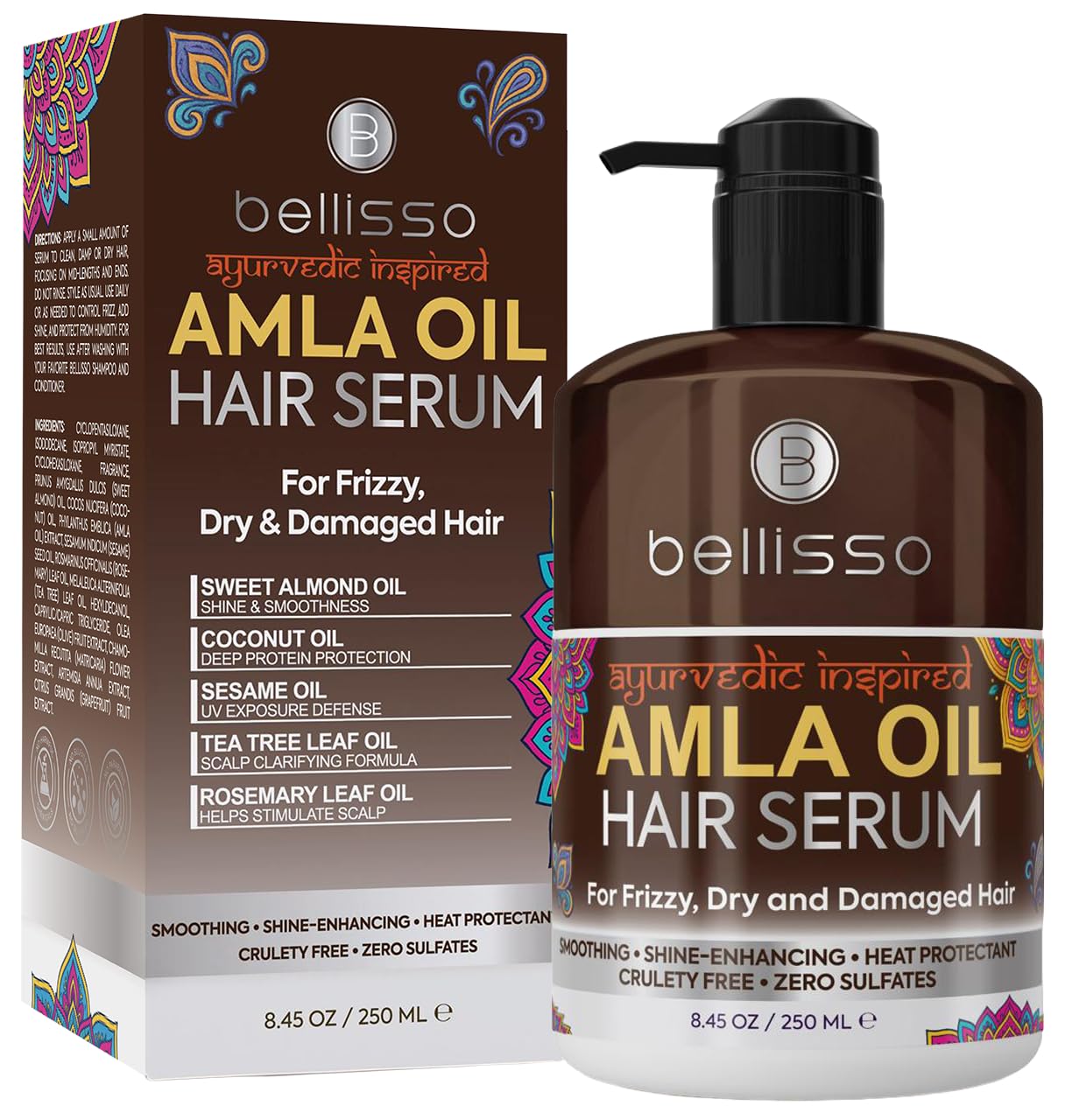 BELLISSO Biotin Hair Thickening Serum and Women - Intense Strengthening - BELLISSO Official Product View 9