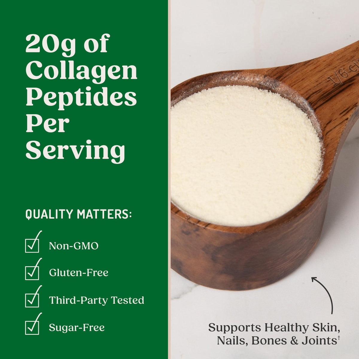 Bulletproof Unflavored Collagen Peptides Powder 20g Grass - Bulletproof Official Imagery - 8