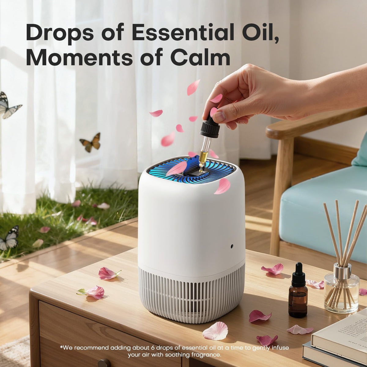 VOOPNU Air Purifiers for Home High Efficiency Filter Up to - VOOPNU Official Imagery - 7