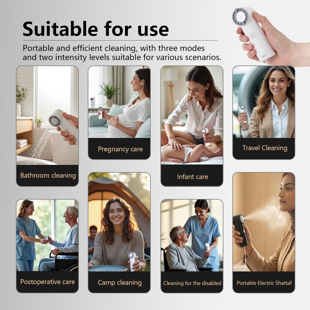Portable Electric Bidet for Travel - Premium Selection Official Imagery - 5