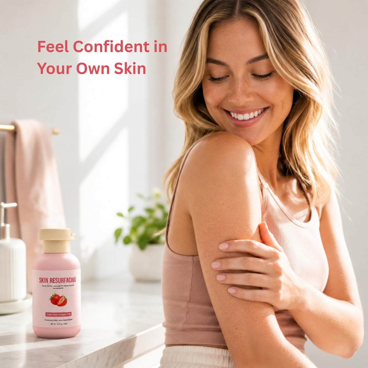 Strawberry Skin Cream - klarifyScience Official Imagery - 7