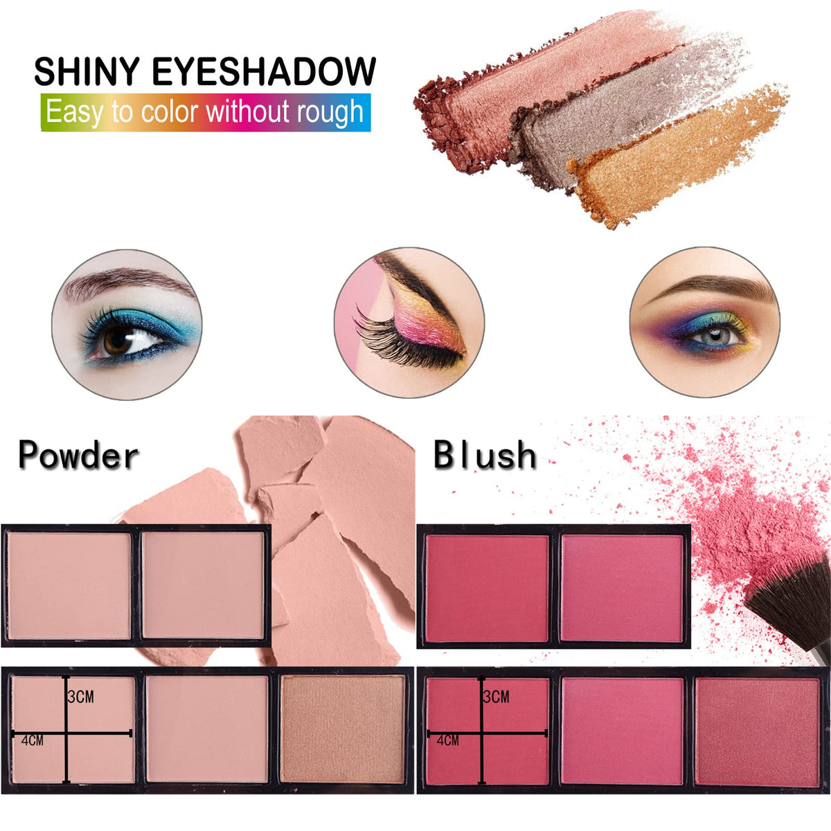 All in One Make up Box Set Multi purpose Cosmetic Storage - JasCherry Official Imagery - 7