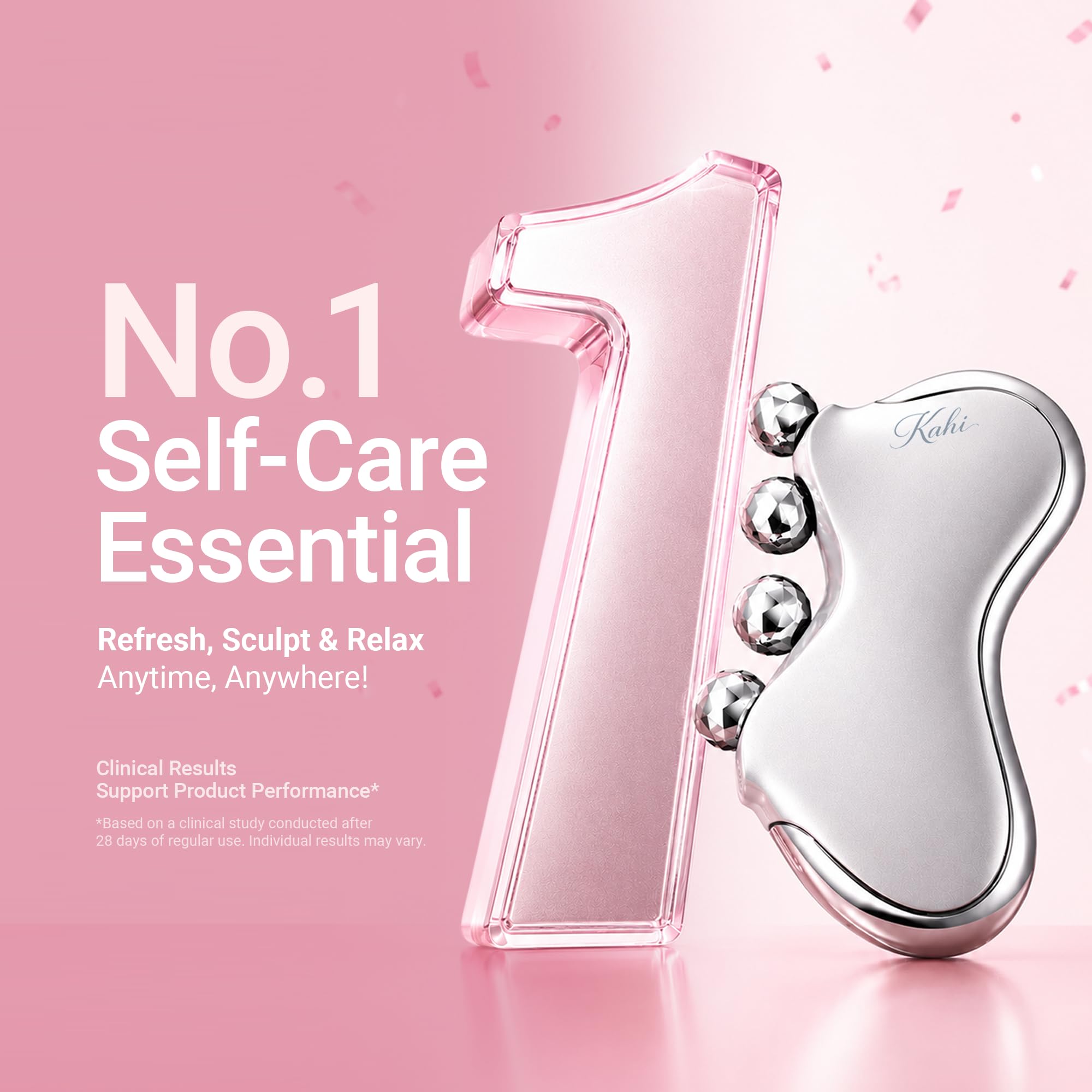 KAHI Wrinkle Bounce Multi Balm Stick and CAXA M1 Pearl Gua Sha - KAHI