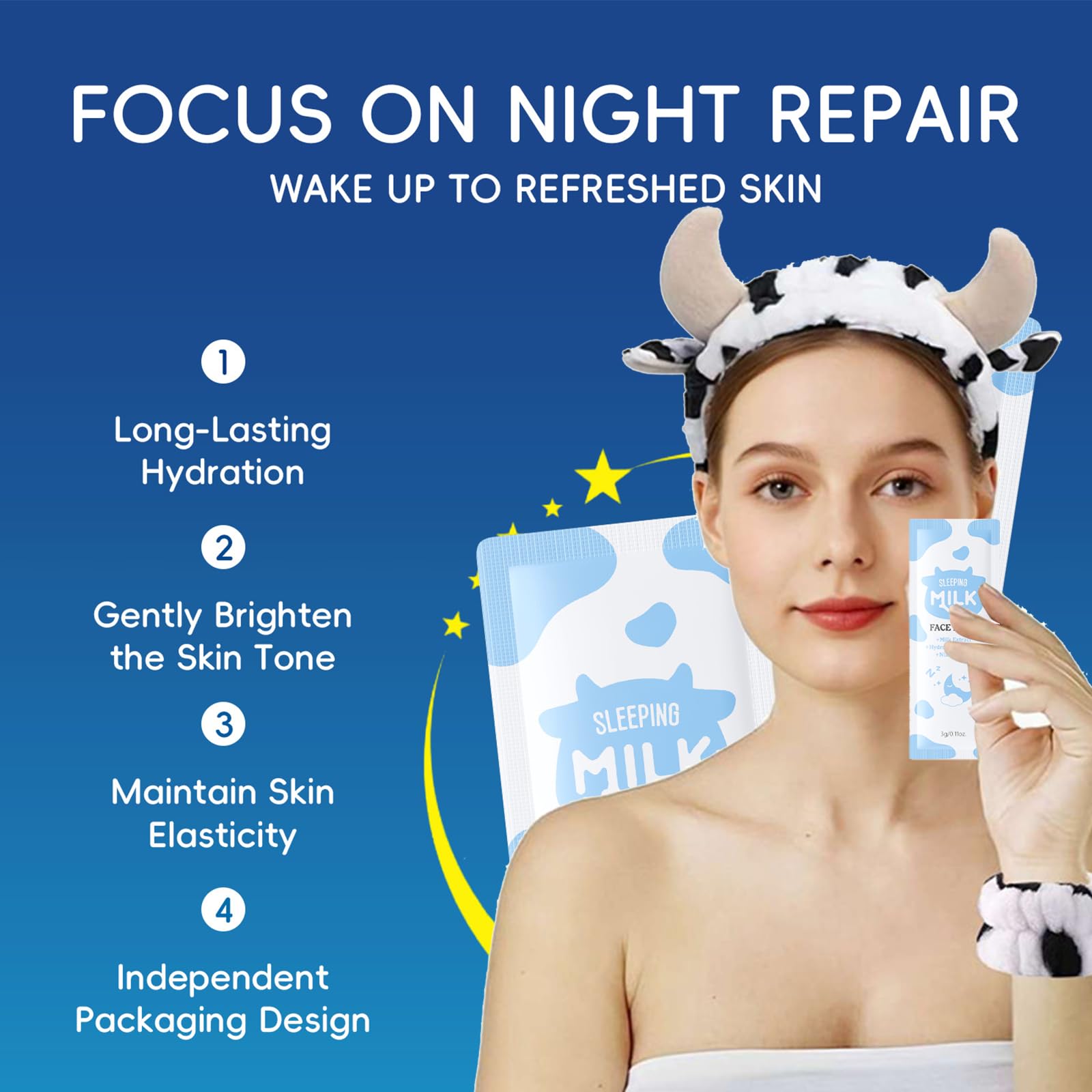 Milk Skin Care Set Teens Women Birthday Gifts- Skin Care for - EONFAVE