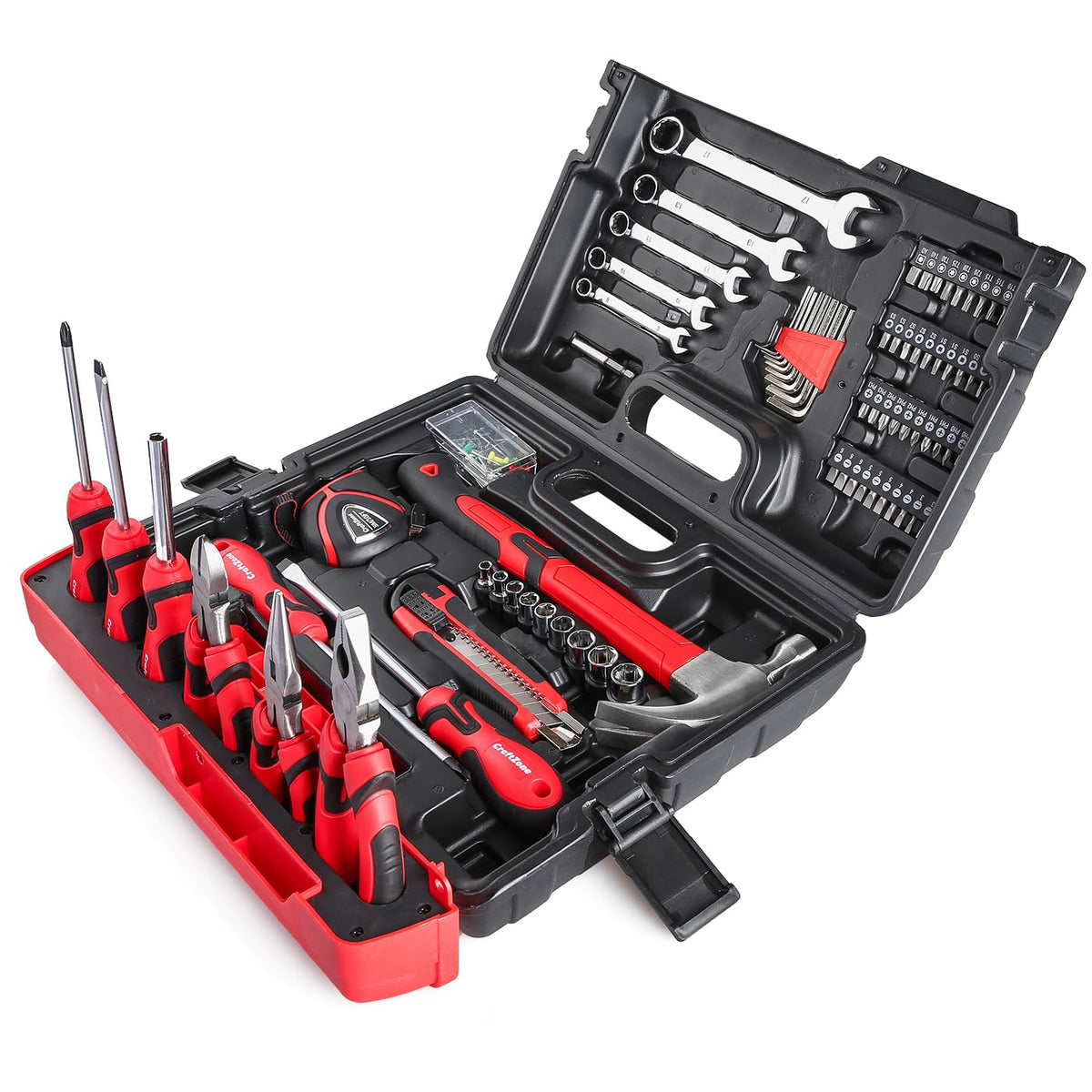 75 Piece Home Tool Kit General Household Hand Tool Set with - CRAFTZONE Official Imagery - 2
