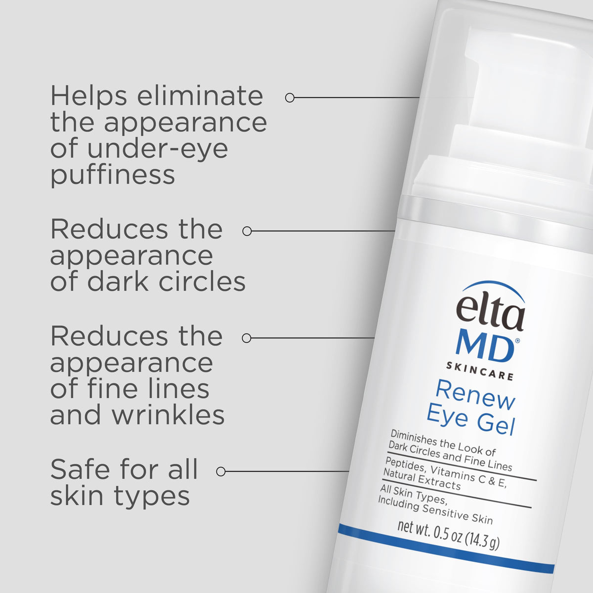 EltaMD Renew Eye Gel Serum for Dark Circles and Puffiness 0 - EltaMD Official Imagery - 3