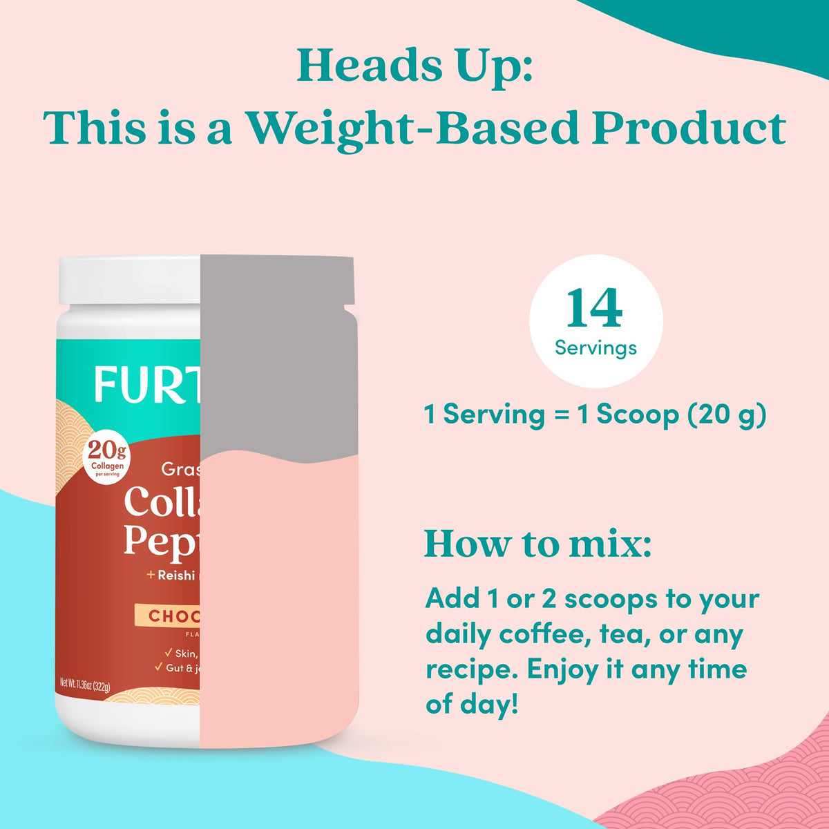Further Food Chocolate Collagen Peptides Powder 100 Grass - Further Food Official Imagery - 8