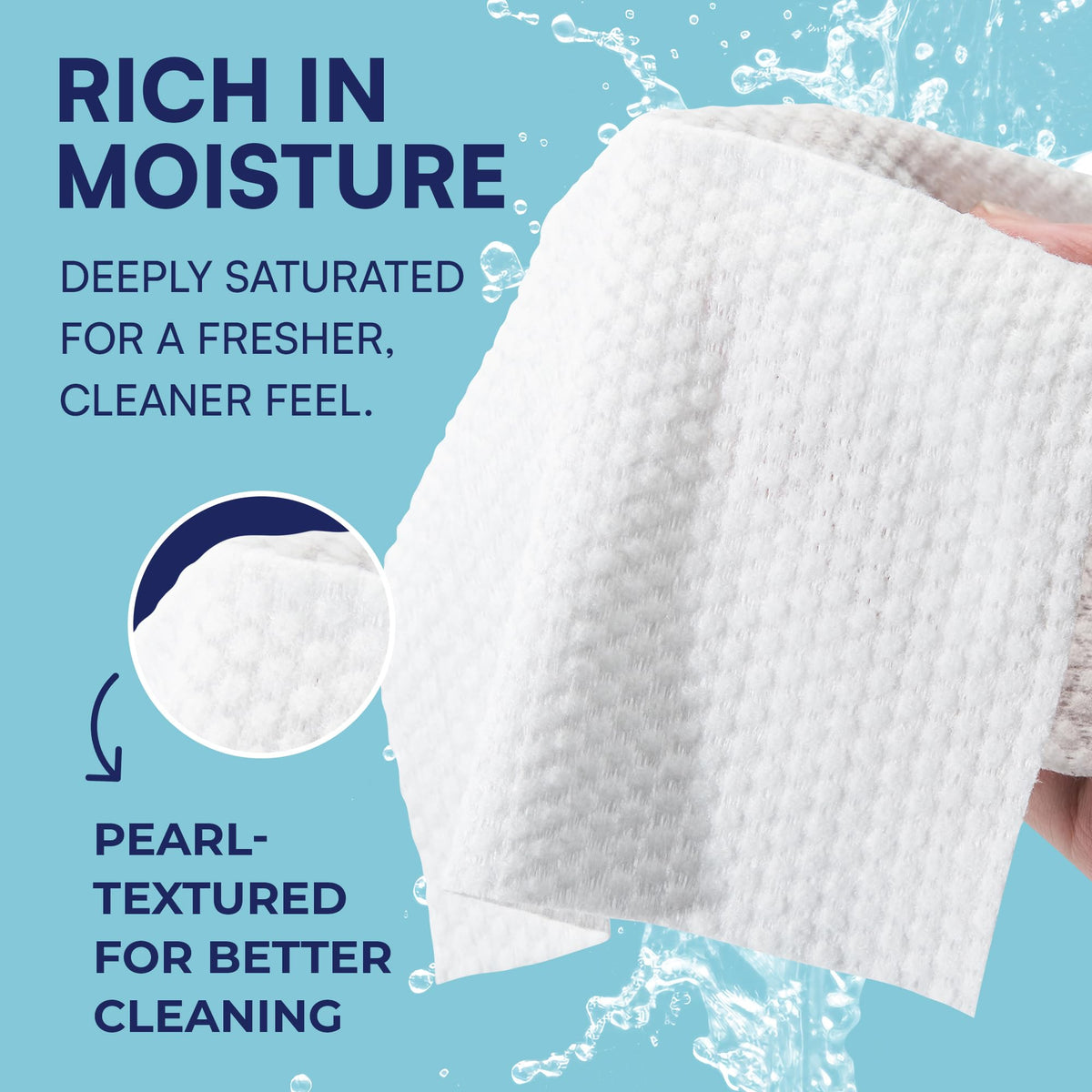 OPTEEL Wipes for Adults Extra Large Disposable Washcloths - OPTEEL Official Imagery - 6