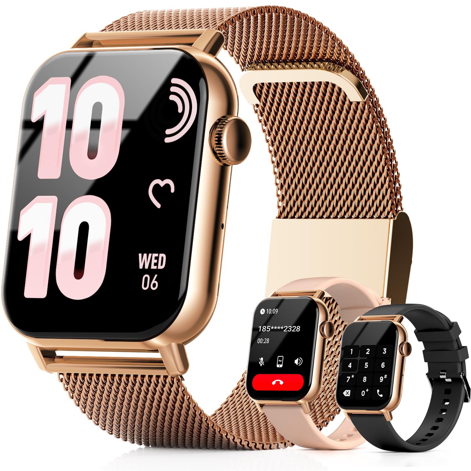 Trendia Smart Watches for Women, 1.83'' HD Fitness Tracker with Answer - View 8