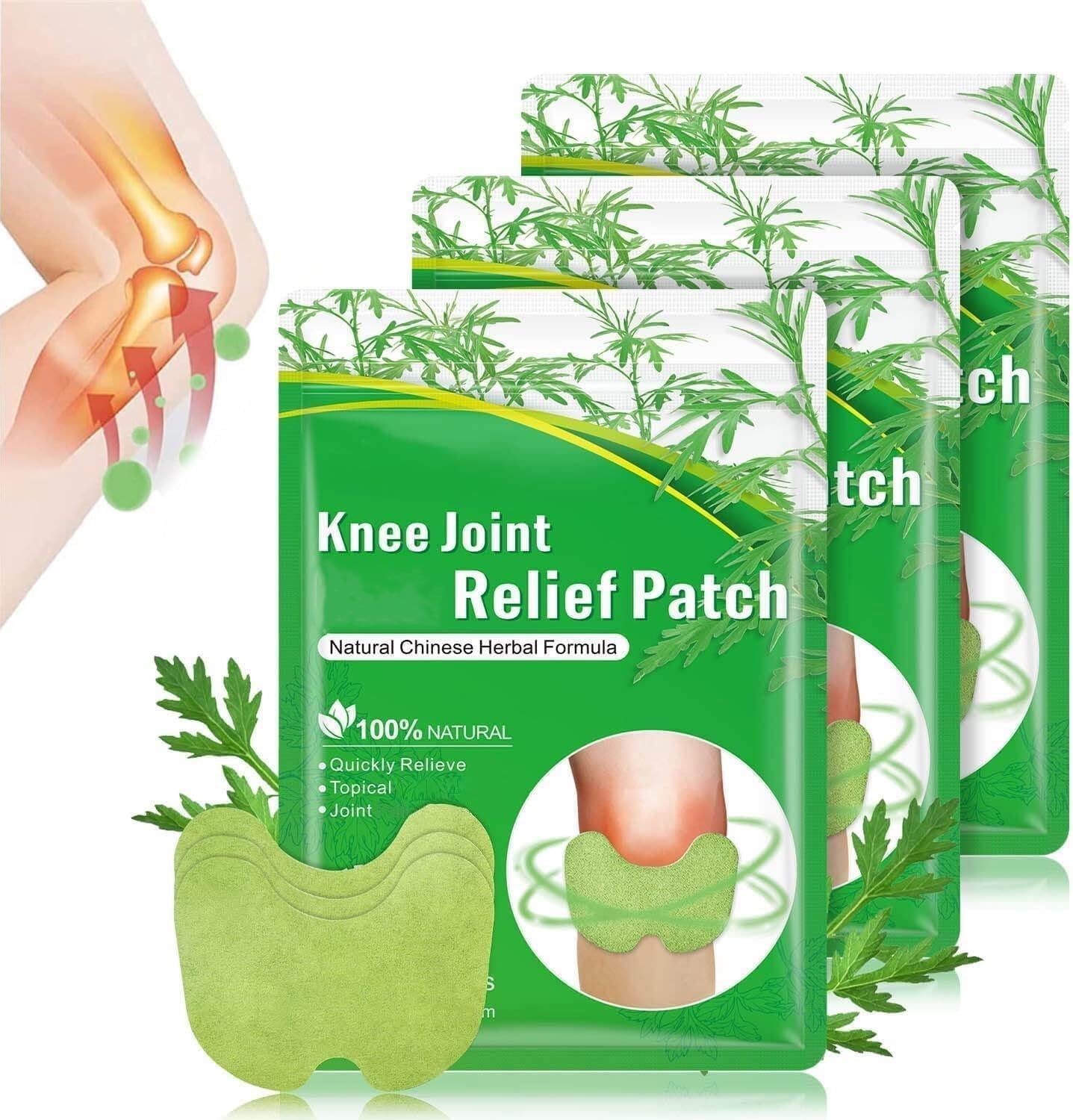 Edumaision Natural Knee Patch, Joint Patch, Knee Joint Relief Patches (36pc)