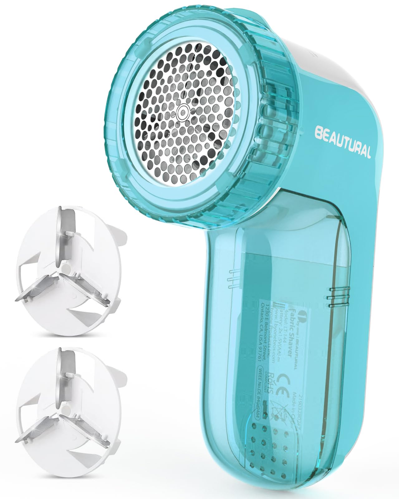 BEAUTURAL Fabric Shaver and Lint Remover, Portable Sweater Defuzz by BEAUTURAL - Angle View 8